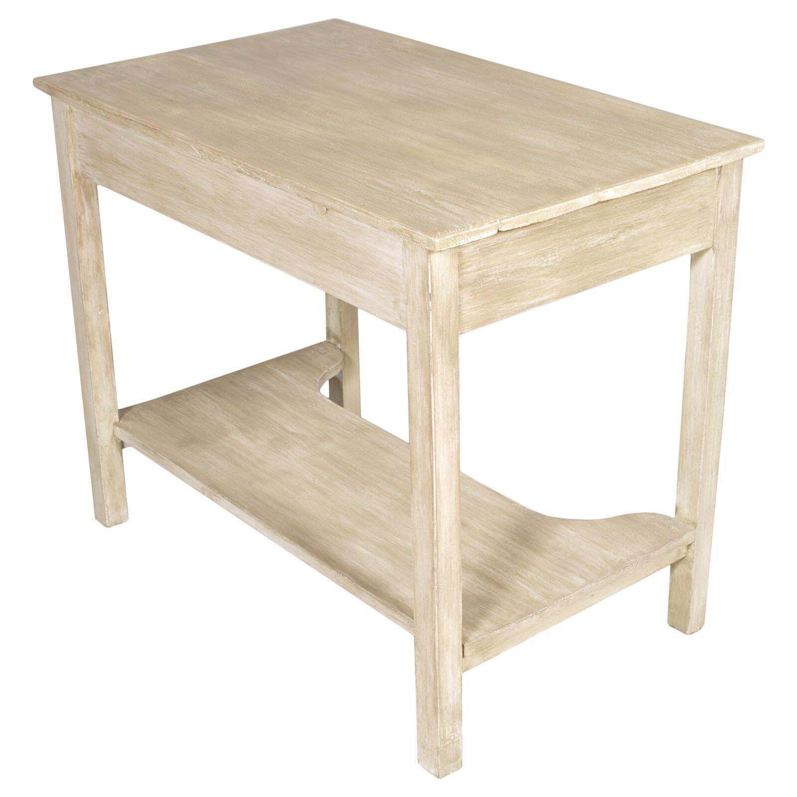 Tyrolean 19th Century Country Vanity Or Serving Table, Lowboys, Painted Larch photo vinterior