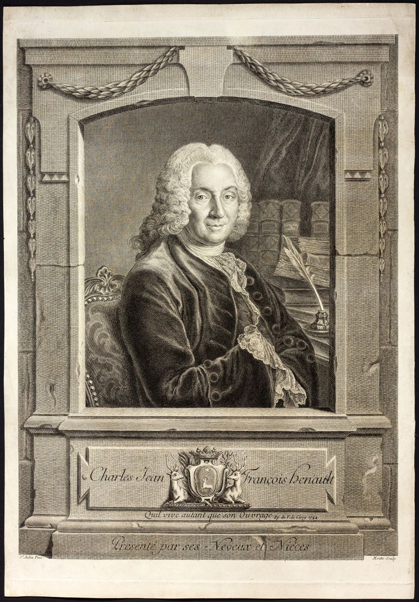 Portrait Of Charles Jean François Hénault