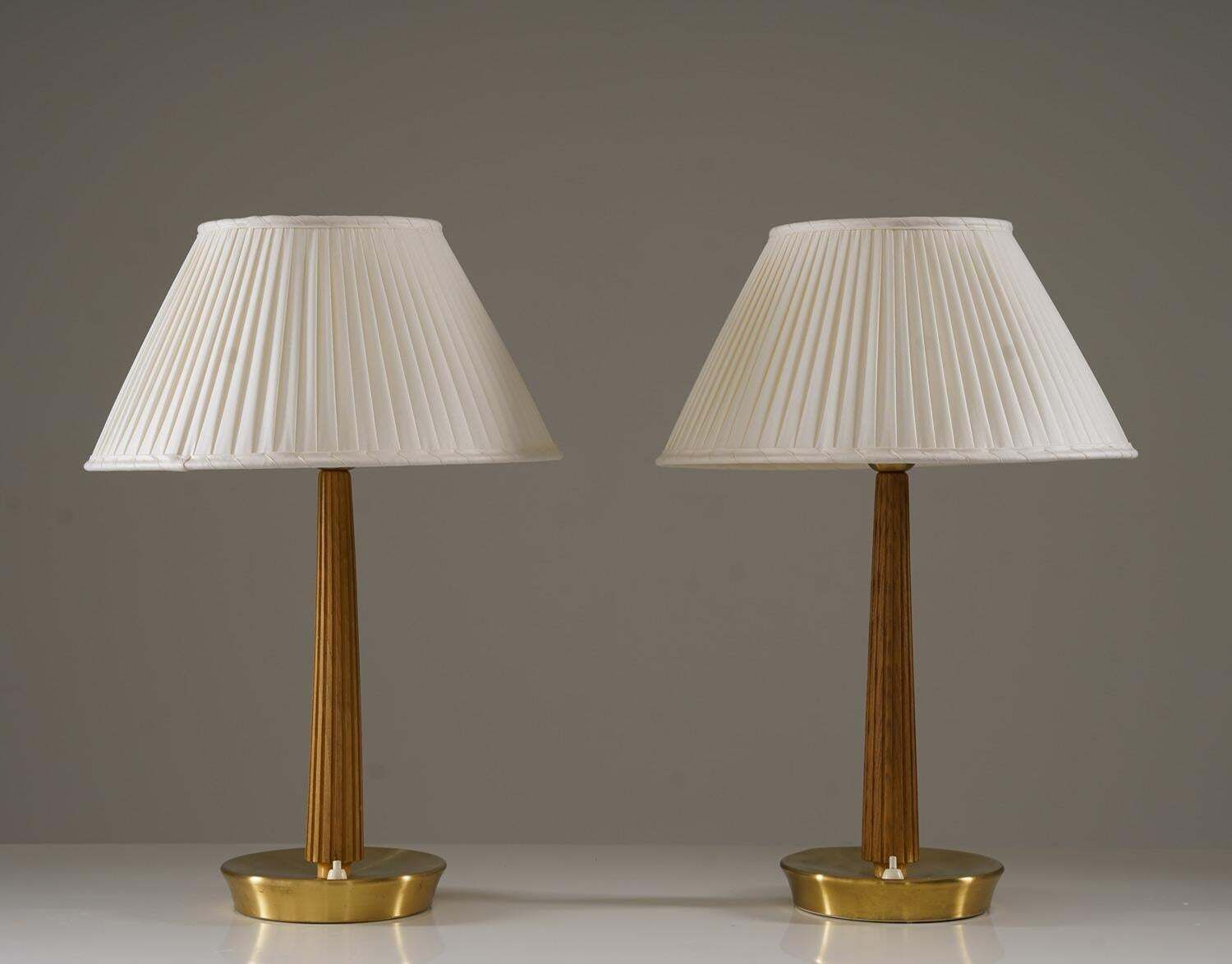 Scandinavian Mid Century Table Lamps By Asea photo for sale