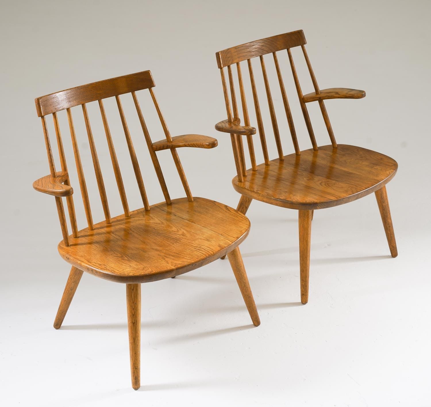 Scandinavian Midcentury Armchairs Model "Sibbo" By Yngve Ekström photo furniture