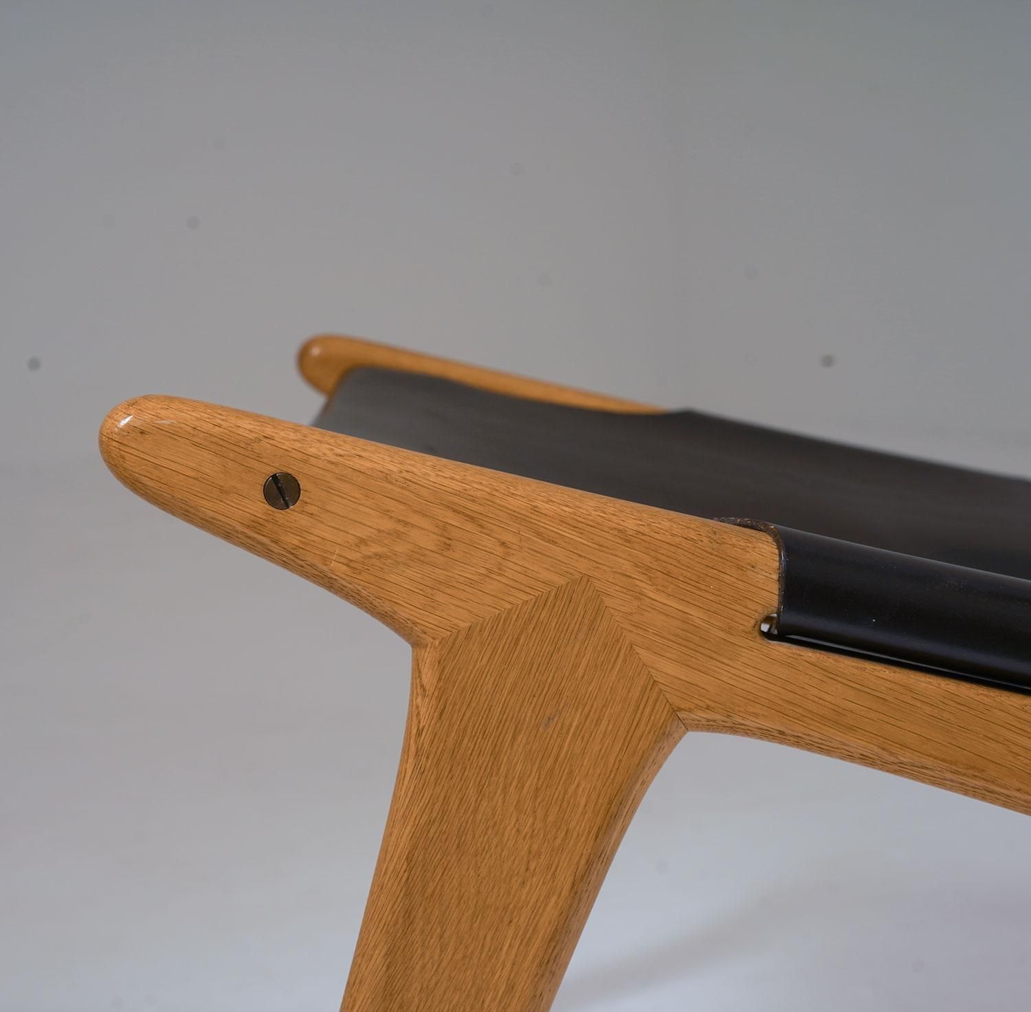 Hunting Chair 204 By Uno & östen Kristiansson For Luxus, Sweden photo vintage