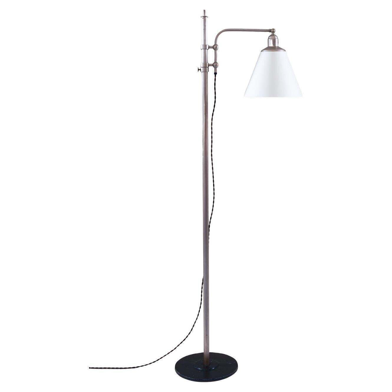 Swedish Functionalist Floor Lamp, "77116" By Elektriska Ab Chr Bergh & Co