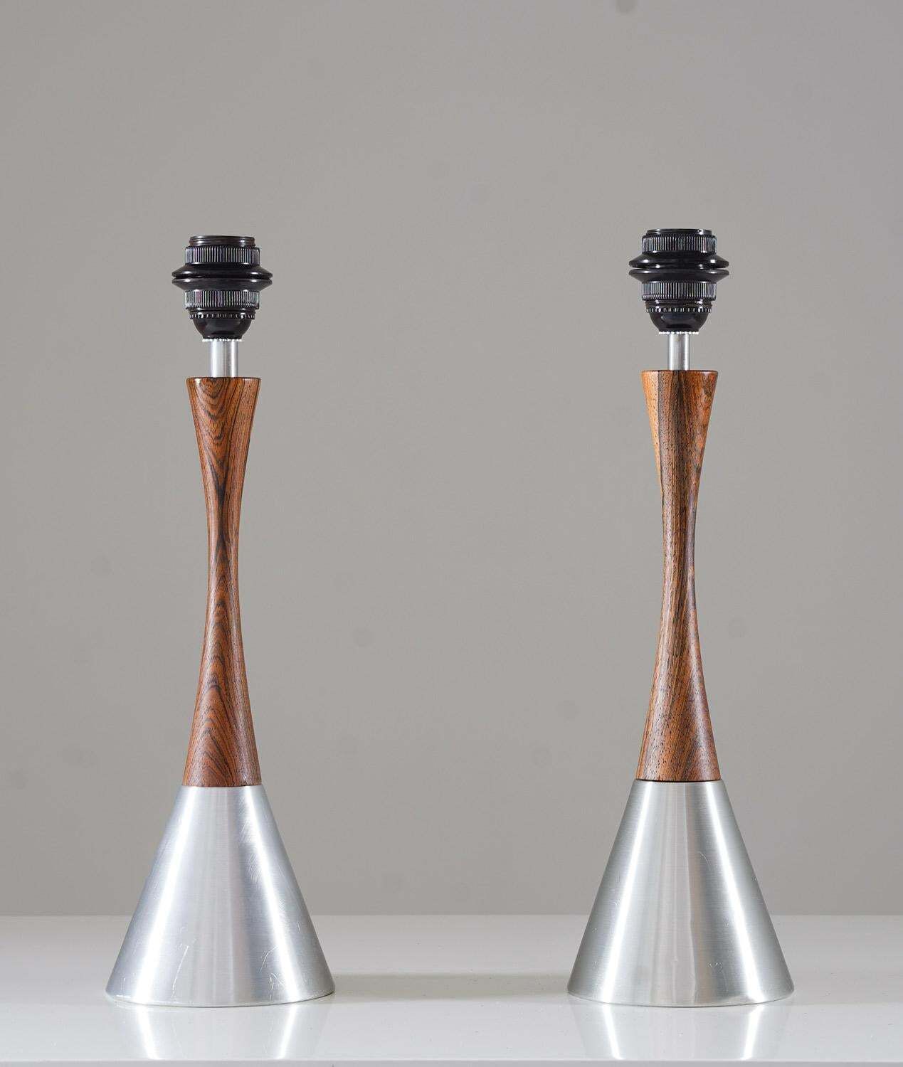 Pair Of Scandinavian Midcentury Table Lamps By Bergboms photo furniture