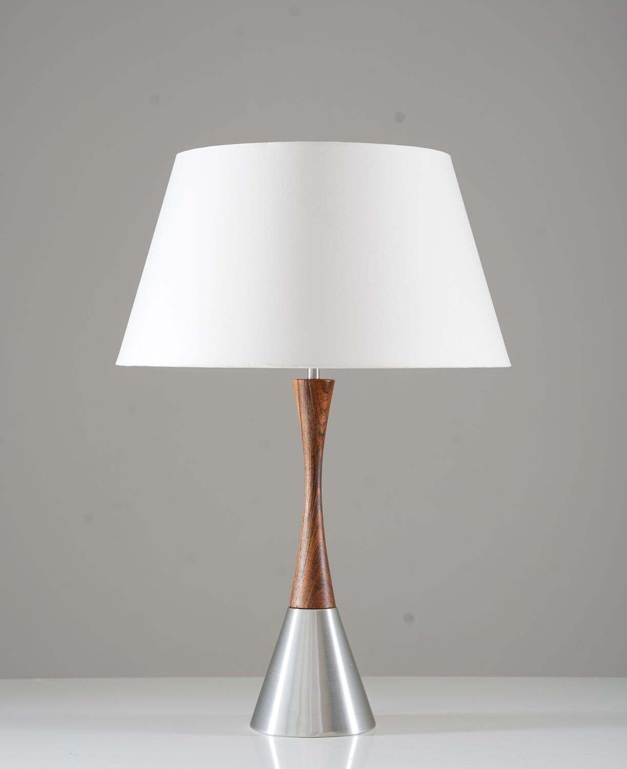 Pair Of Scandinavian Midcentury Table Lamps By Bergboms photo buy