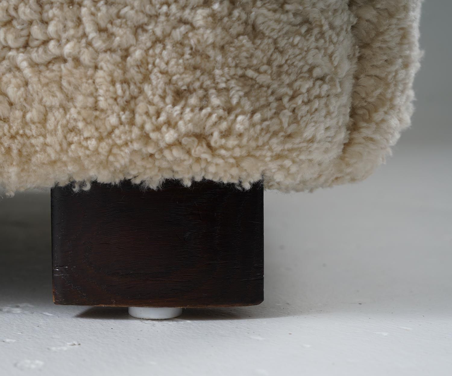 photo for sale Scandinavian Midcentury Lounge Chairs In Sheepskin