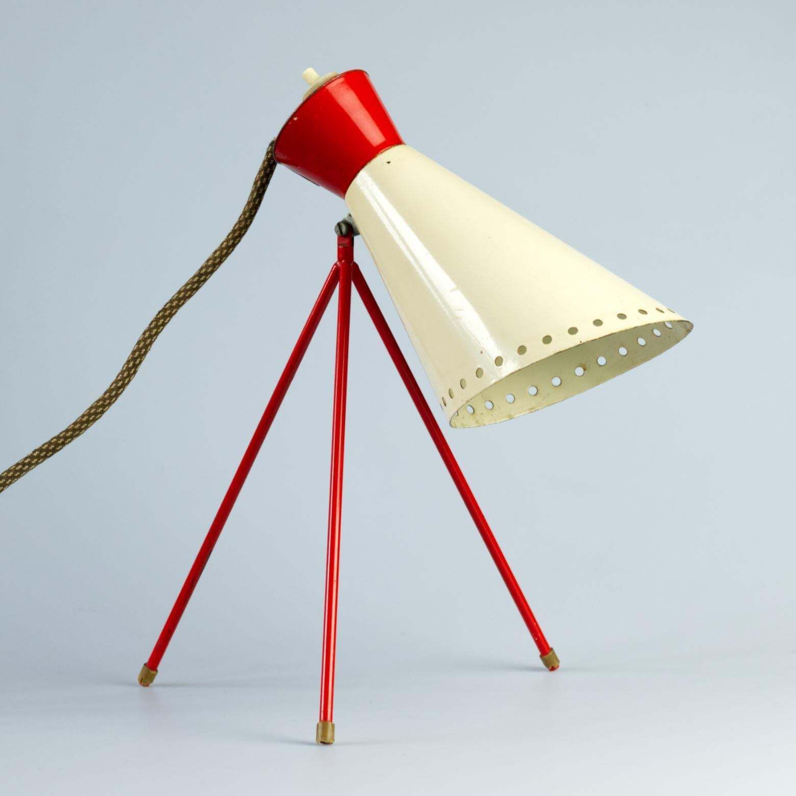 Mid Century Desk Lamp Model 1618 By Josef Hurka For Napako Czechoslovakia 1950s photo furniture