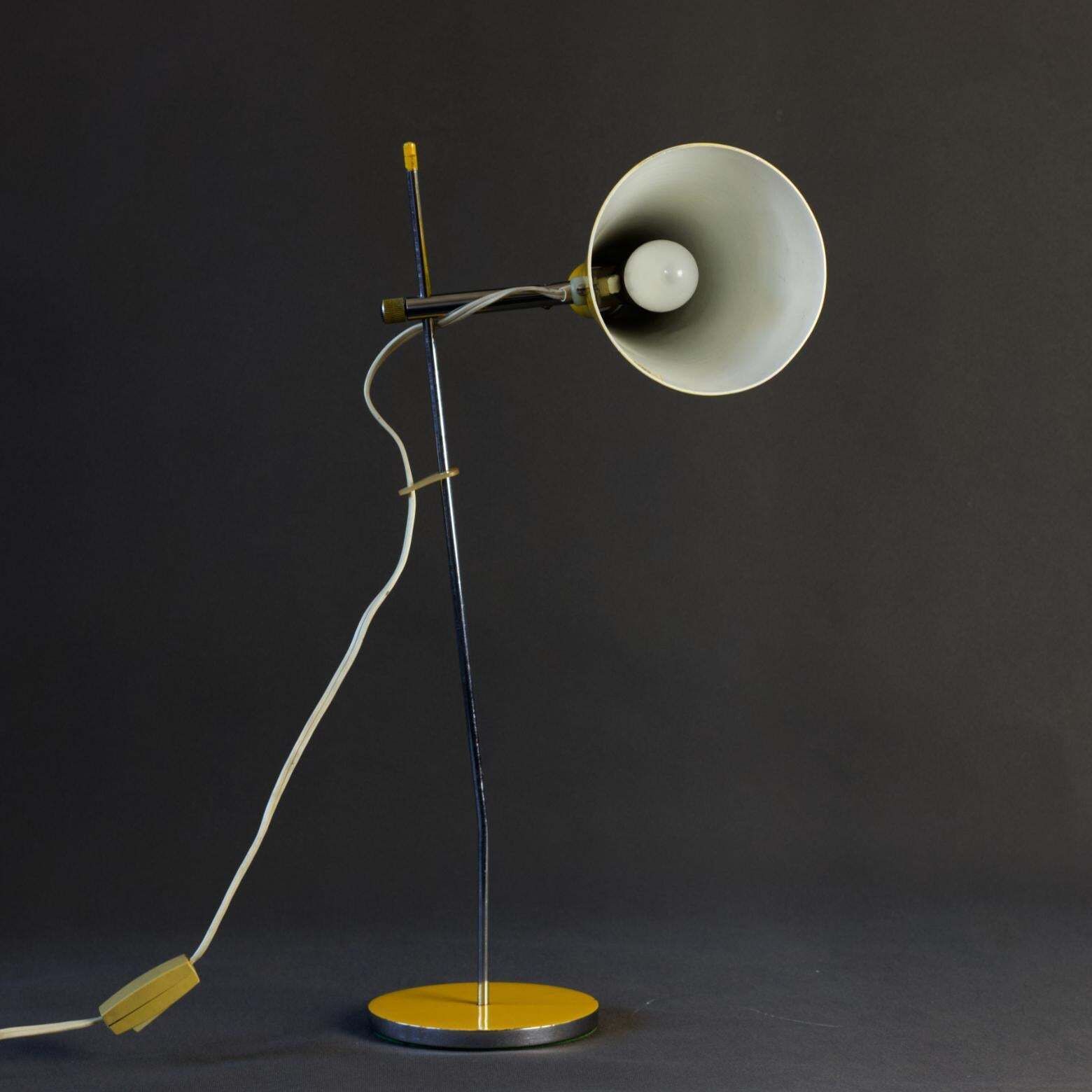 Mid Century Table Lamp By Josef Hurka For Lidokov Czechoslovakia, 1960s photo 301.0