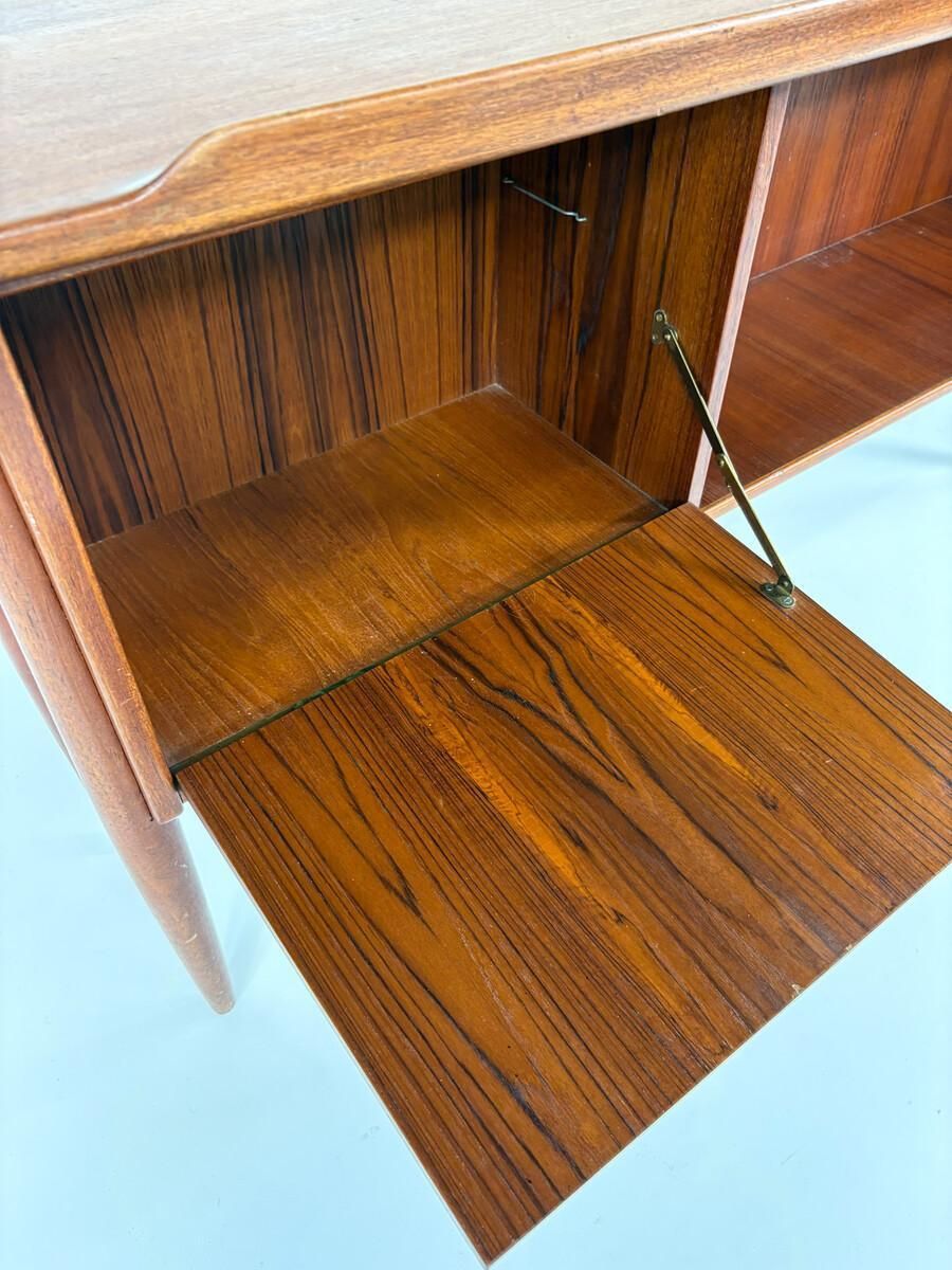 Boomerang Desk A10 By Göran Strand For Lelangs Möbelfabrik, 1960s photo vintage