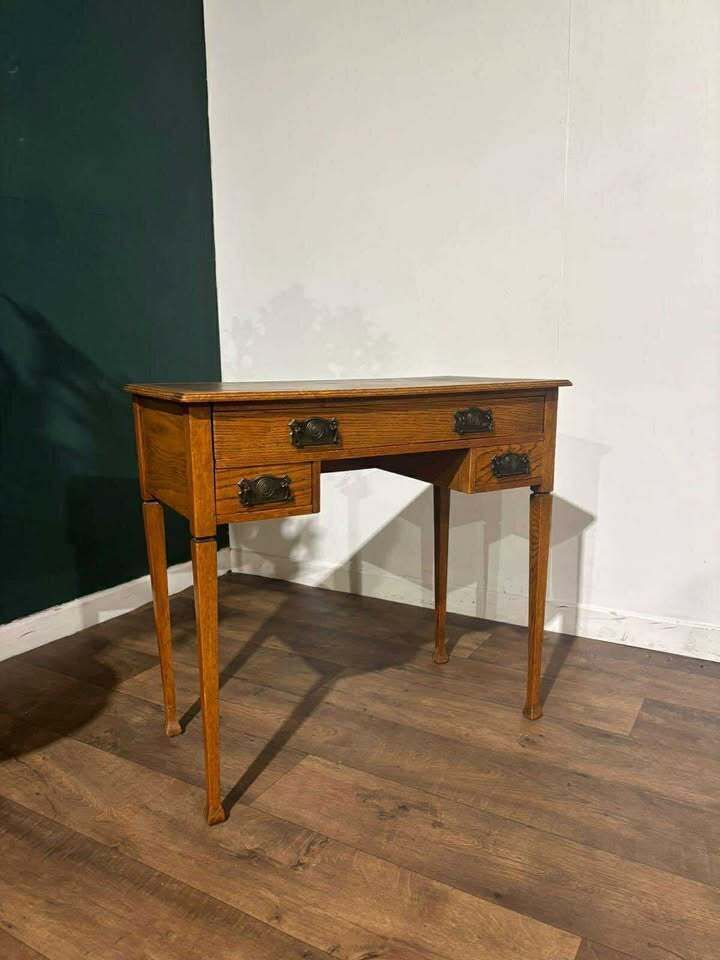 Edwardian Oak Low Boy photo for sale
