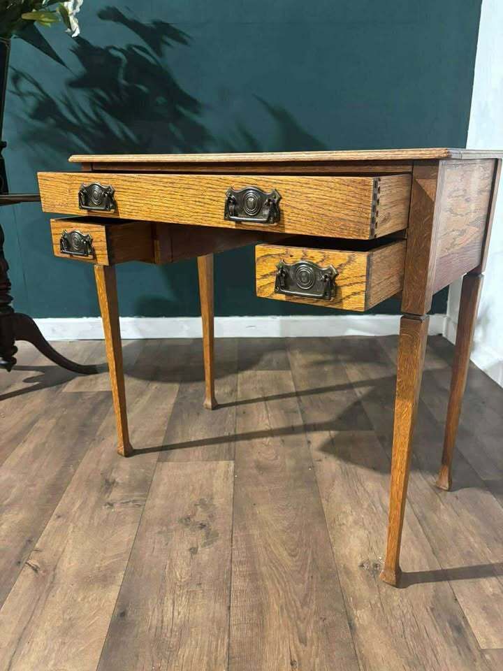 photo buy Edwardian Oak Low Boy