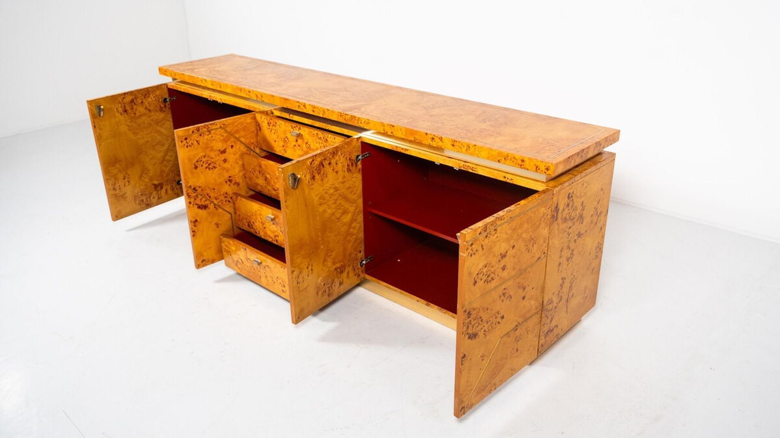 photo for sale Mid Century Margot Sideboard By Gianluigi Gorgoni For Fratelli Turri, 1980's