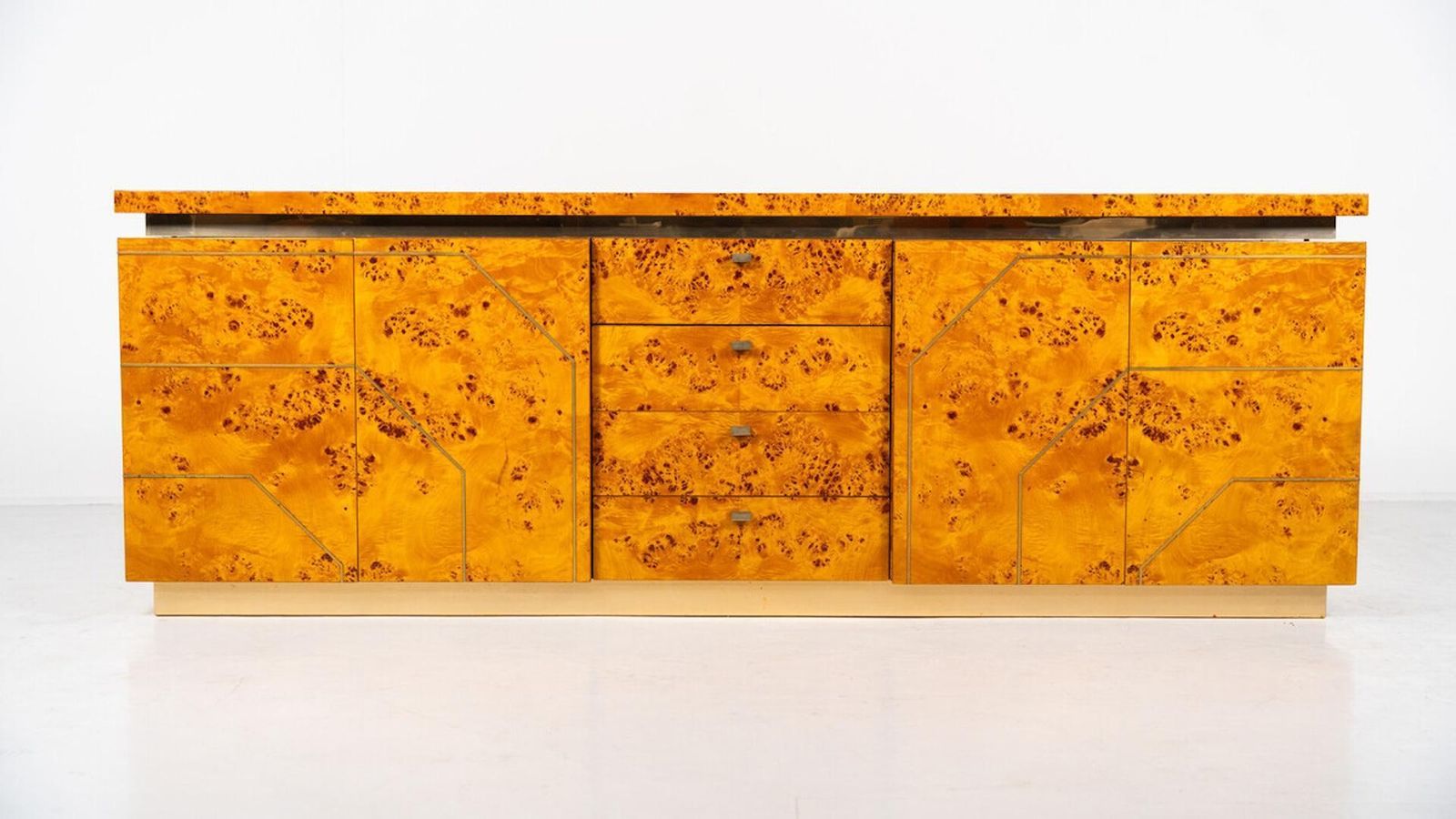 Furniture Mid Century Margot Sideboard By Gianluigi Gorgoni For Fratelli Turri, 1980's photo