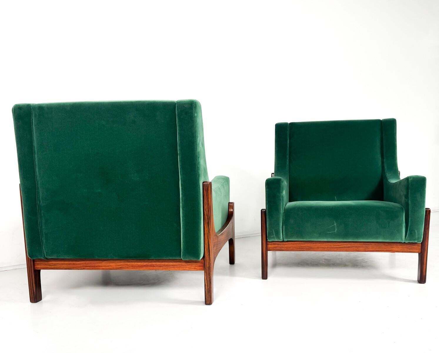 Pair Of Mid Century Italian Armchairs, 1960s photo Furniture