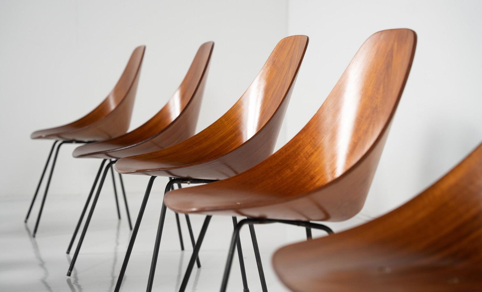 Vittorio Nobili "Medea" Dining Chairs, Italy 1955   Sold Per Piece photo 1062.0