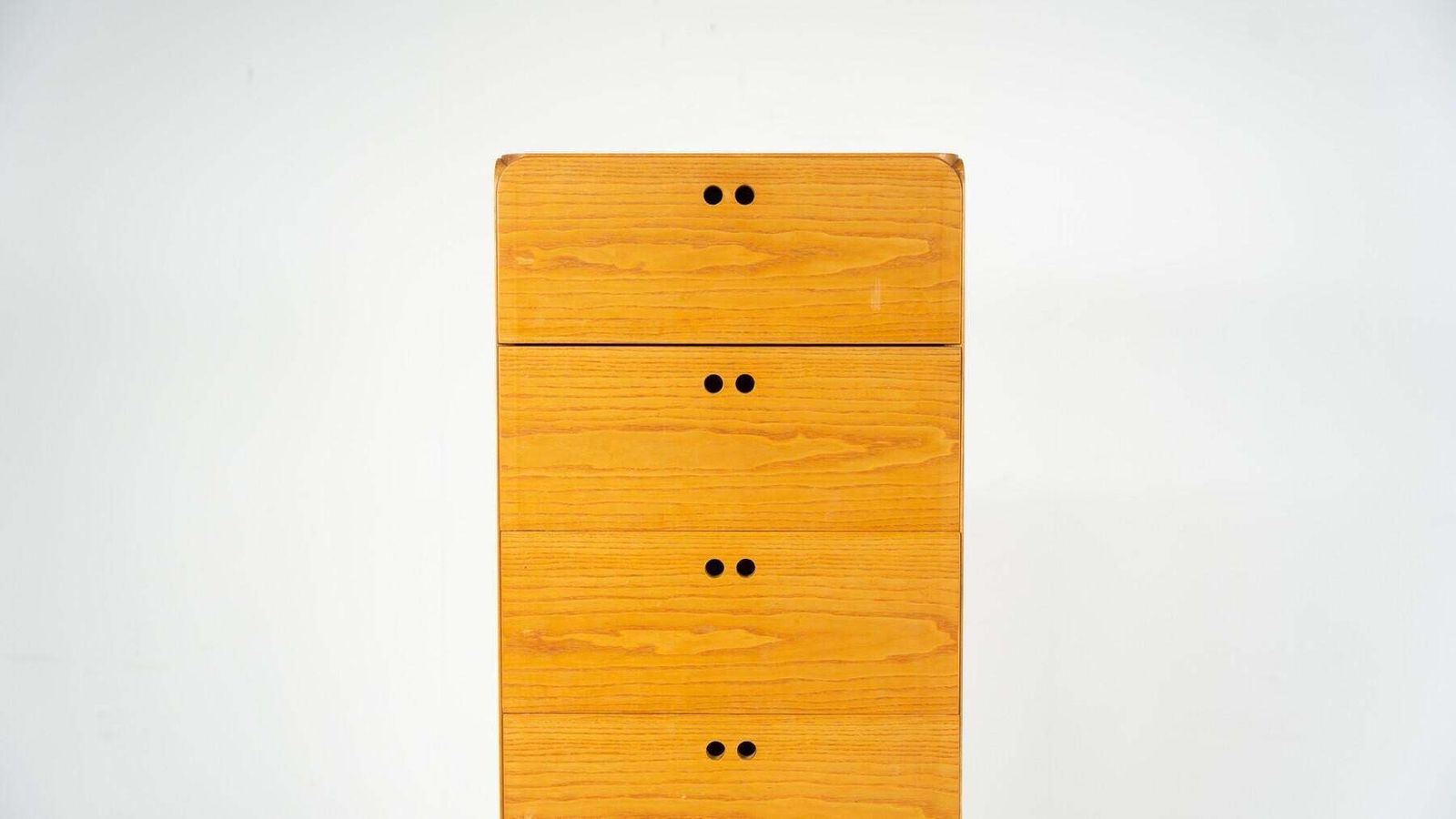 Mid Century Wooden High Chest Of Drawer By Derk Jan De Vries photo 3431.0
