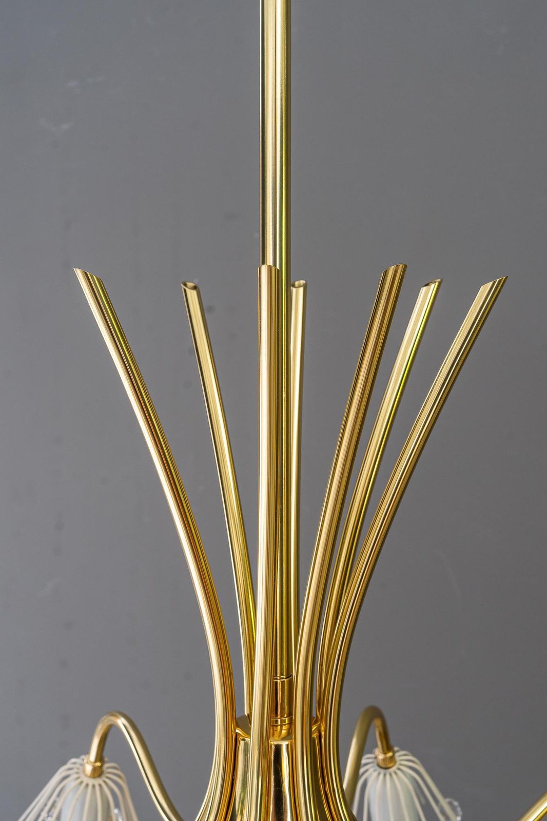 Chandelier By Emil Stejnar For Rupert Nikoll Vienna Around 1950s photo 1126.0