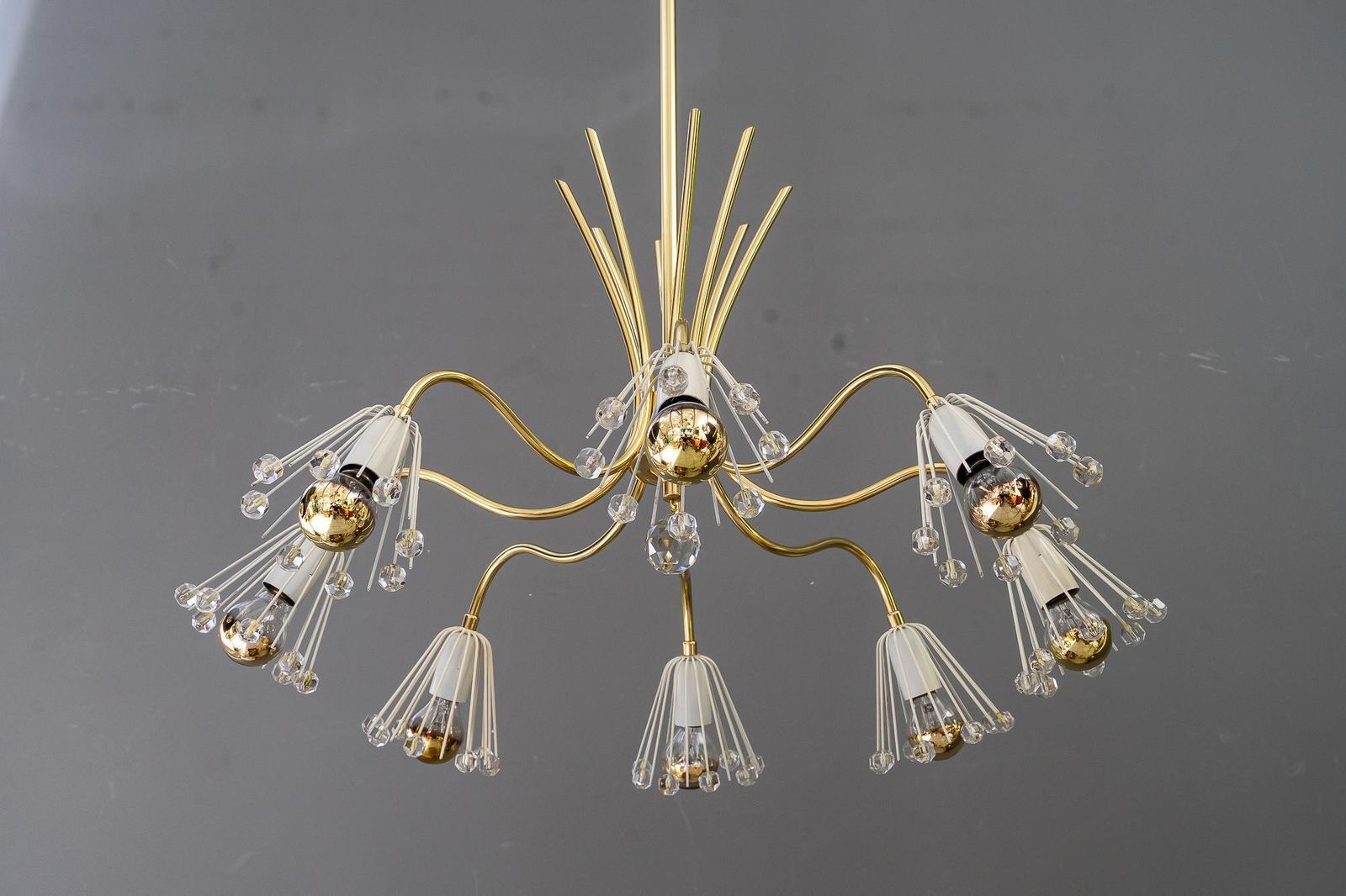 photo furniture Chandelier By Emil Stejnar For Rupert Nikoll Vienna Around 1950s