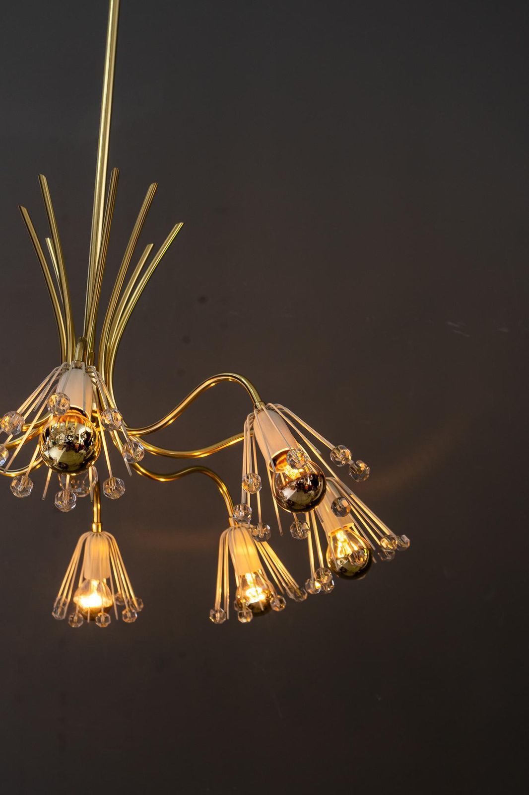 photo vinterior Chandelier By Emil Stejnar For Rupert Nikoll Vienna Around 1950s