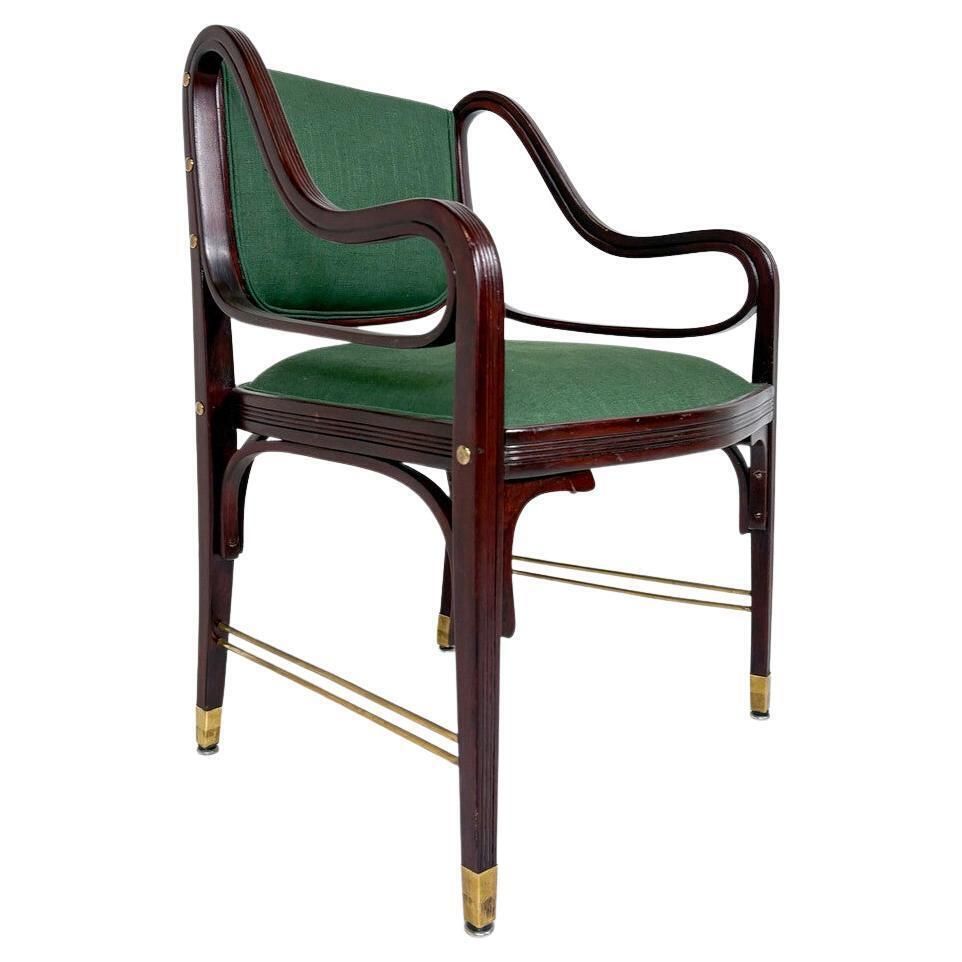 Armchair "412" By Otto Wagner For J&J Kohn Austria, 1900s