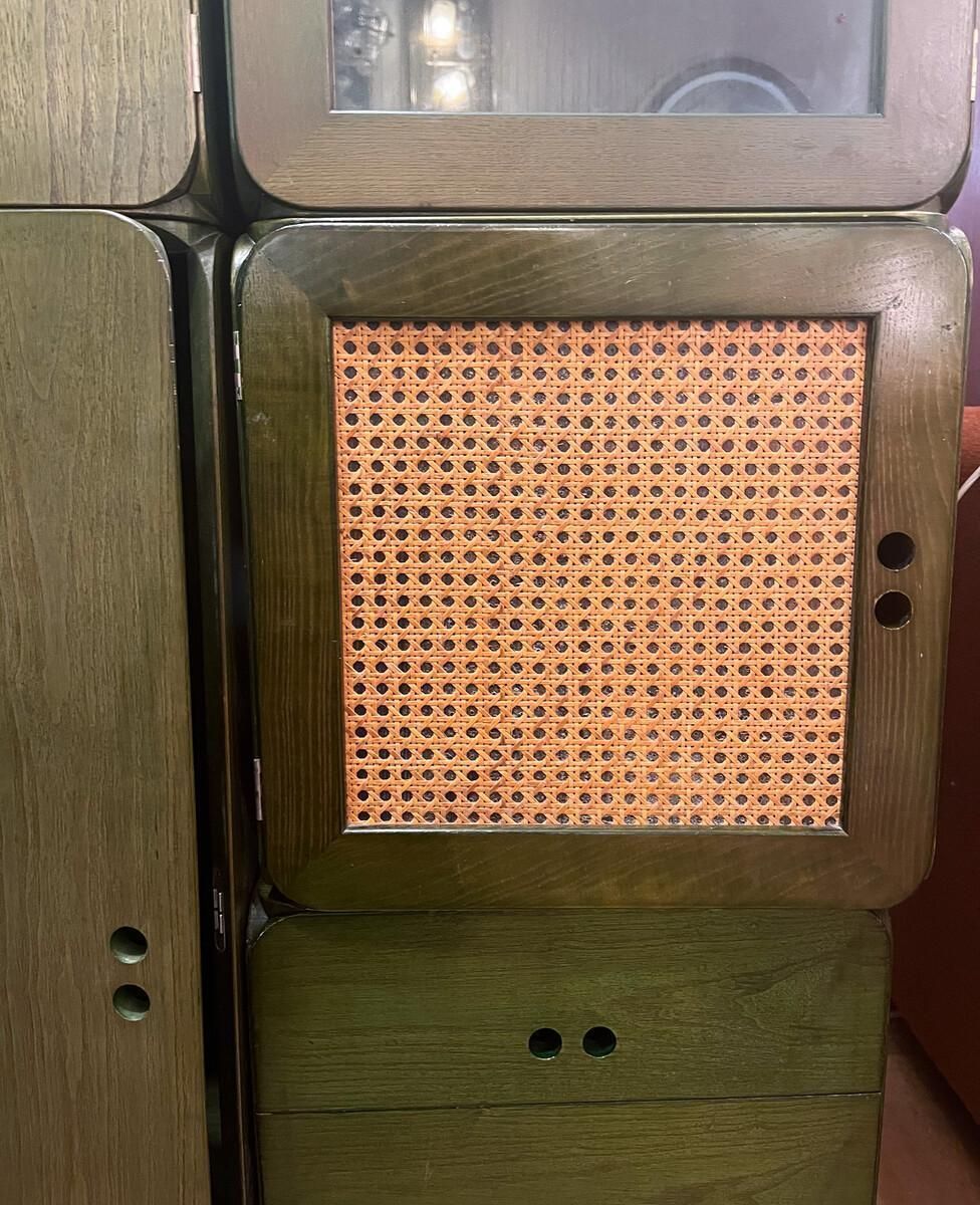 Mid Century Set Of Modular Wooden Cubes By Derk Jan De Vries, 1960s photo vinterior