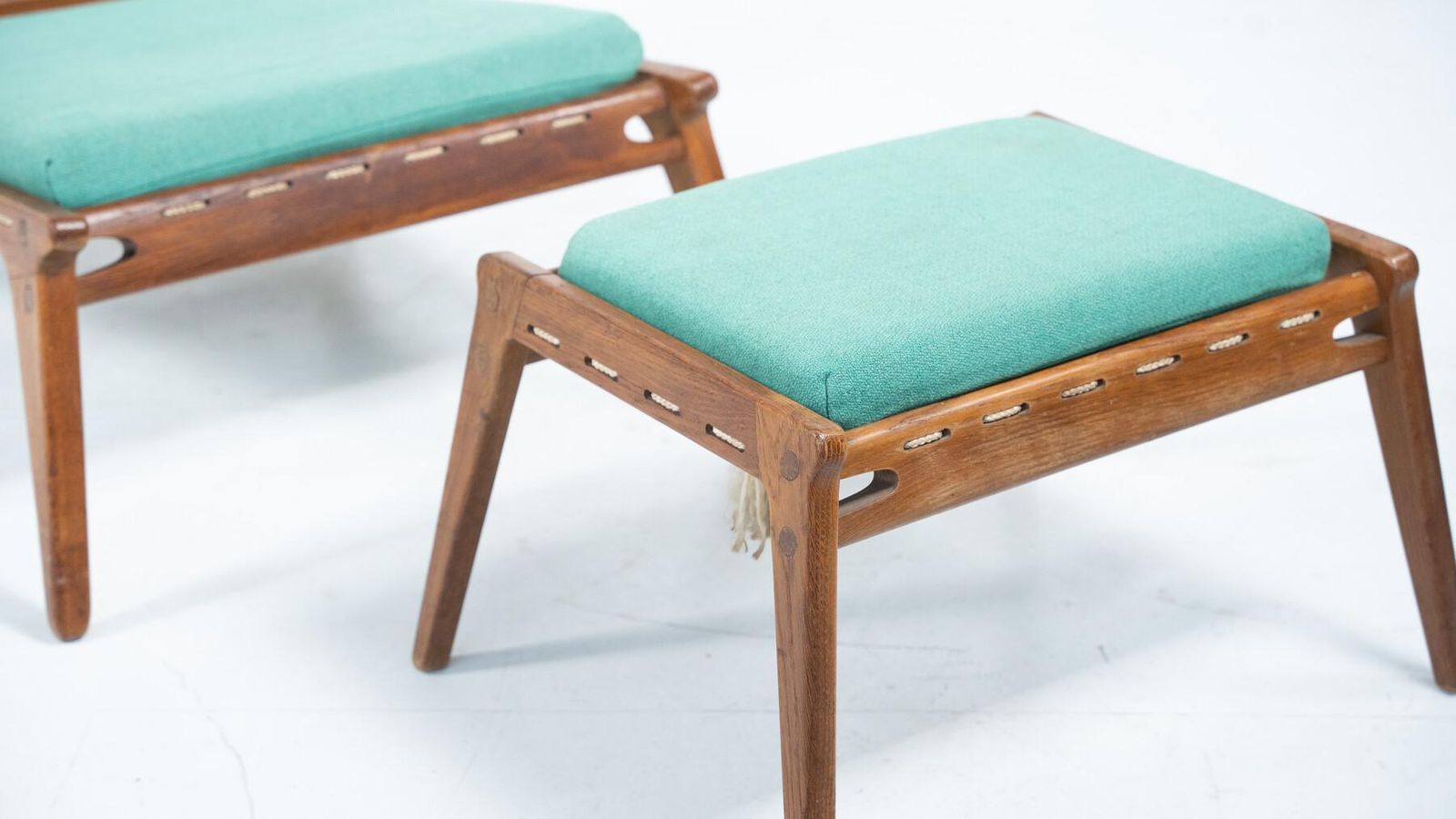 Set Of Hunting Chairs By Heinz Heger And Annaberg Buchholz, Former Gdr, 1960s photo for sale