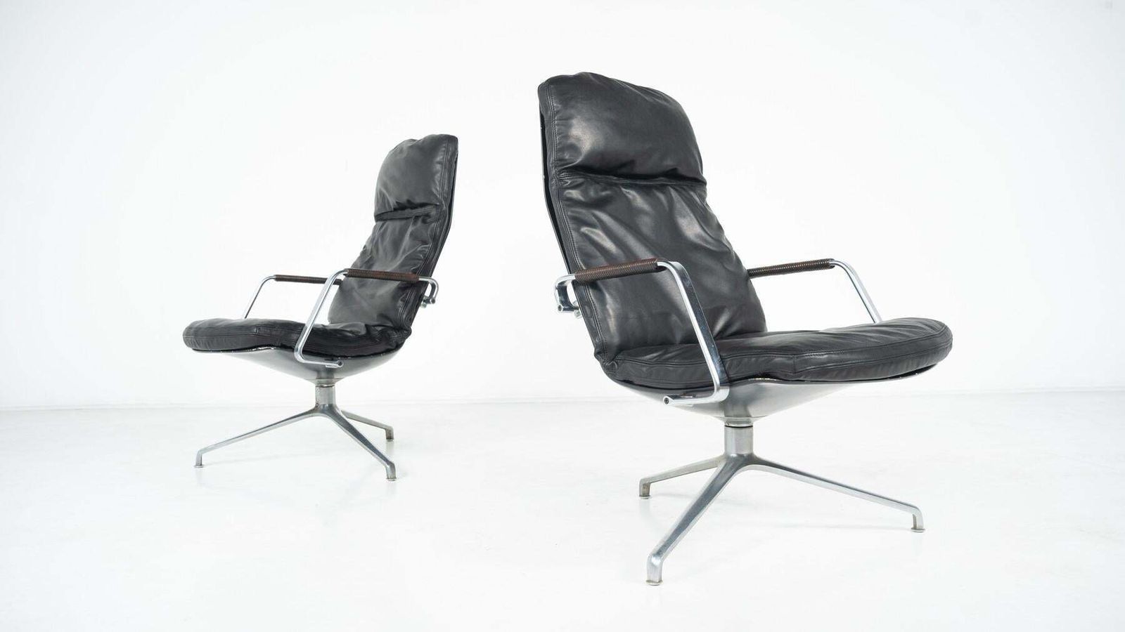 Desk Chair Fk 86 By Preben Fabricius & Jørgen Kastholm For Kill International photo for sale