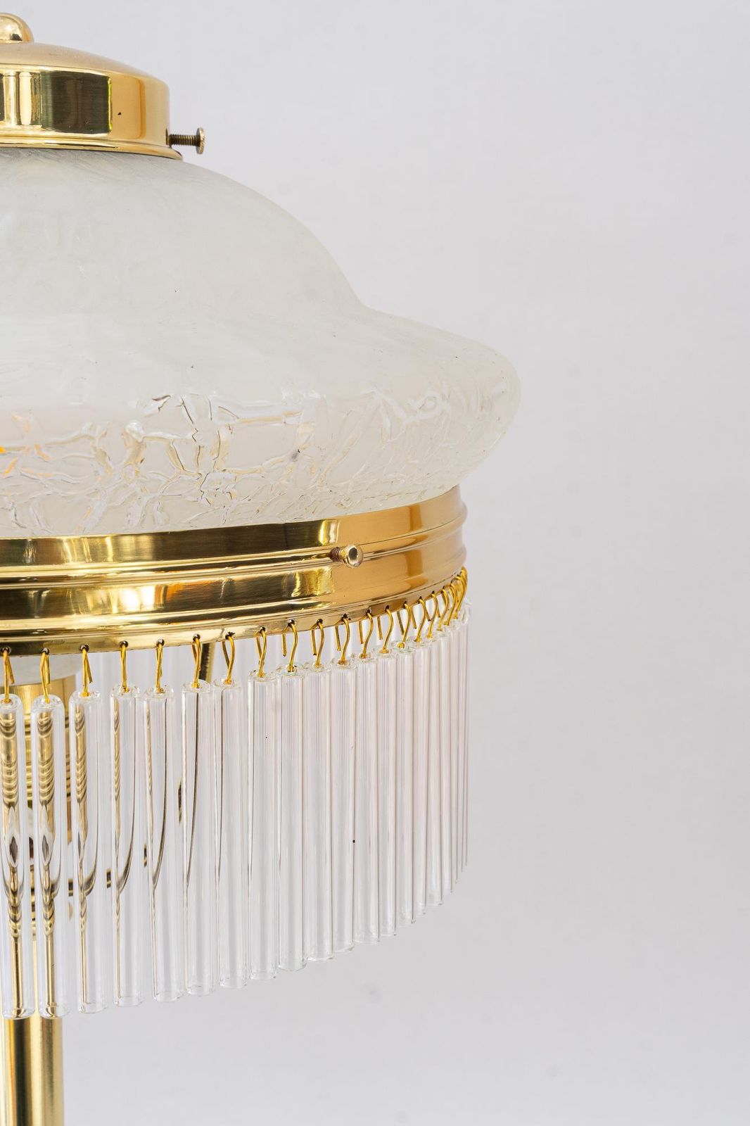 photo furniture Art Deco Table Lamp With Glass And Glass Sticks Vienna Around 1920s