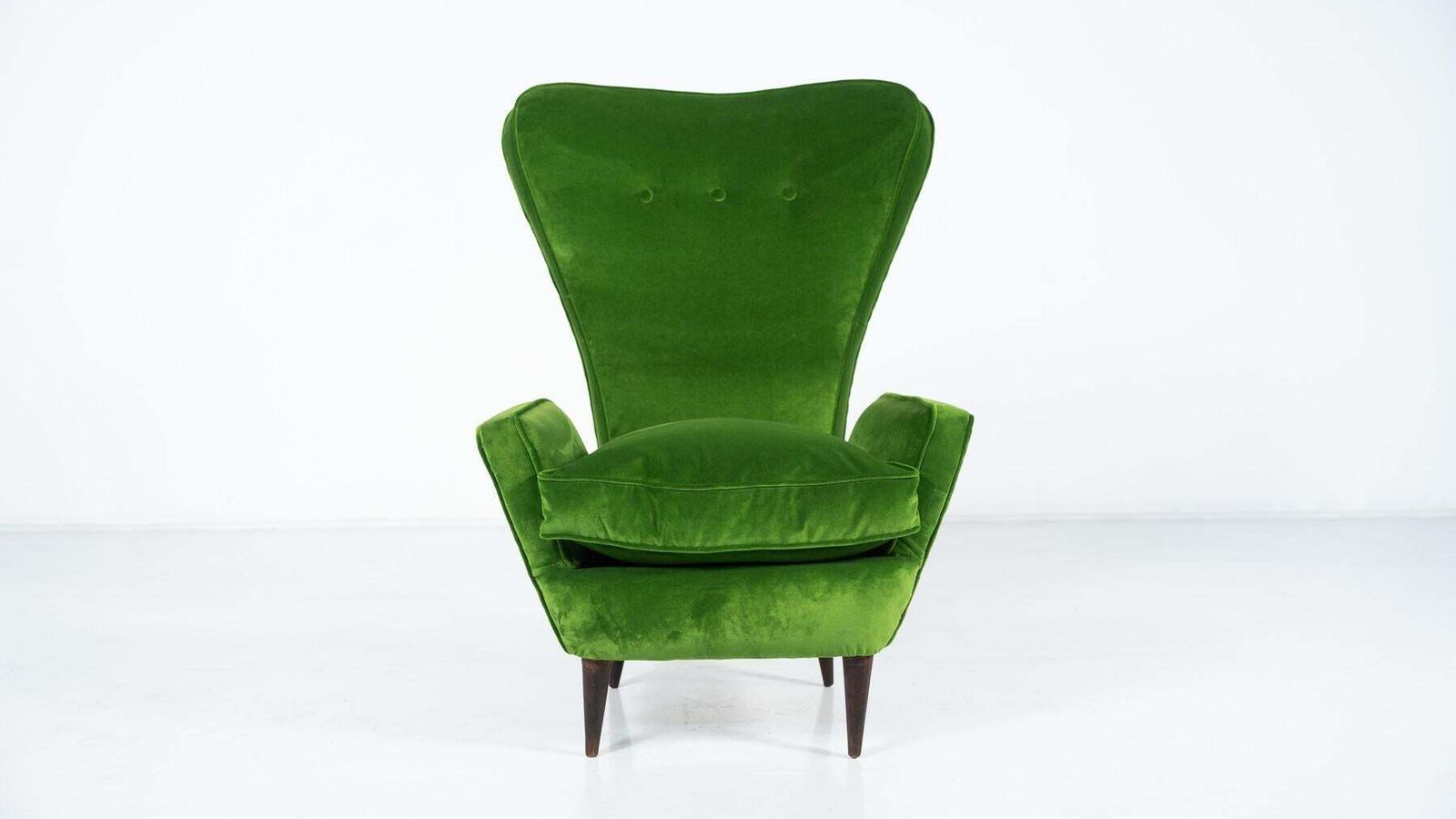 Furniture Modern Pair Of Armchairs By Emilia Sala And Giorgio Madini   New Upholstery photo