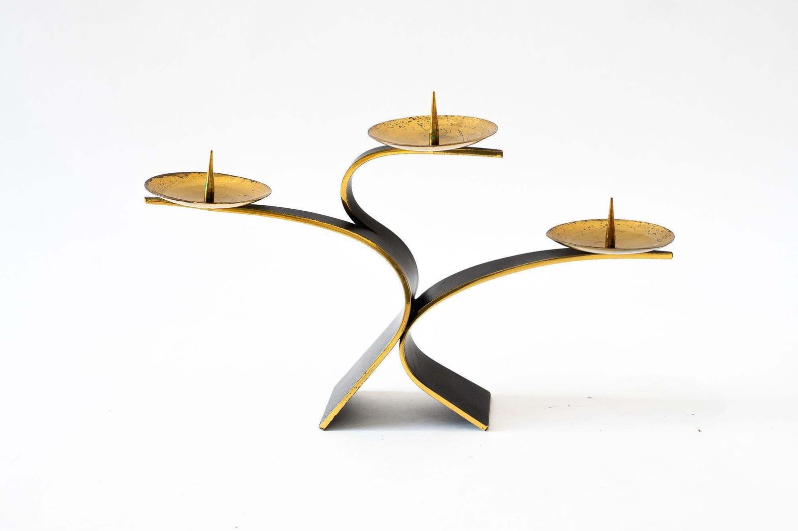 Candle Holder For 3 Candles Around 1950s photo furniture