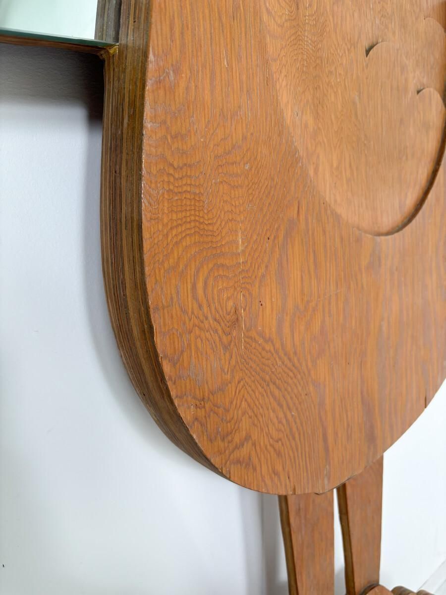'Pavone' Mirror By Sirio Alessandri For Pallucco, 1970s photo for sale
