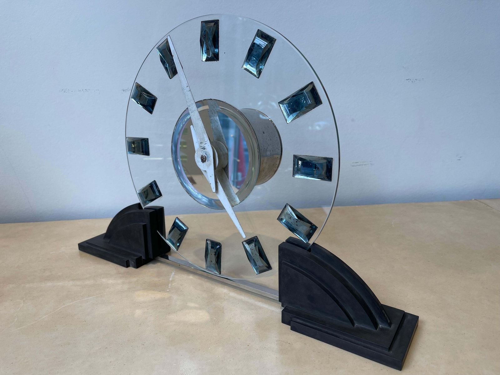 Ato Electric Table Clock, 1940s photo Home Decor