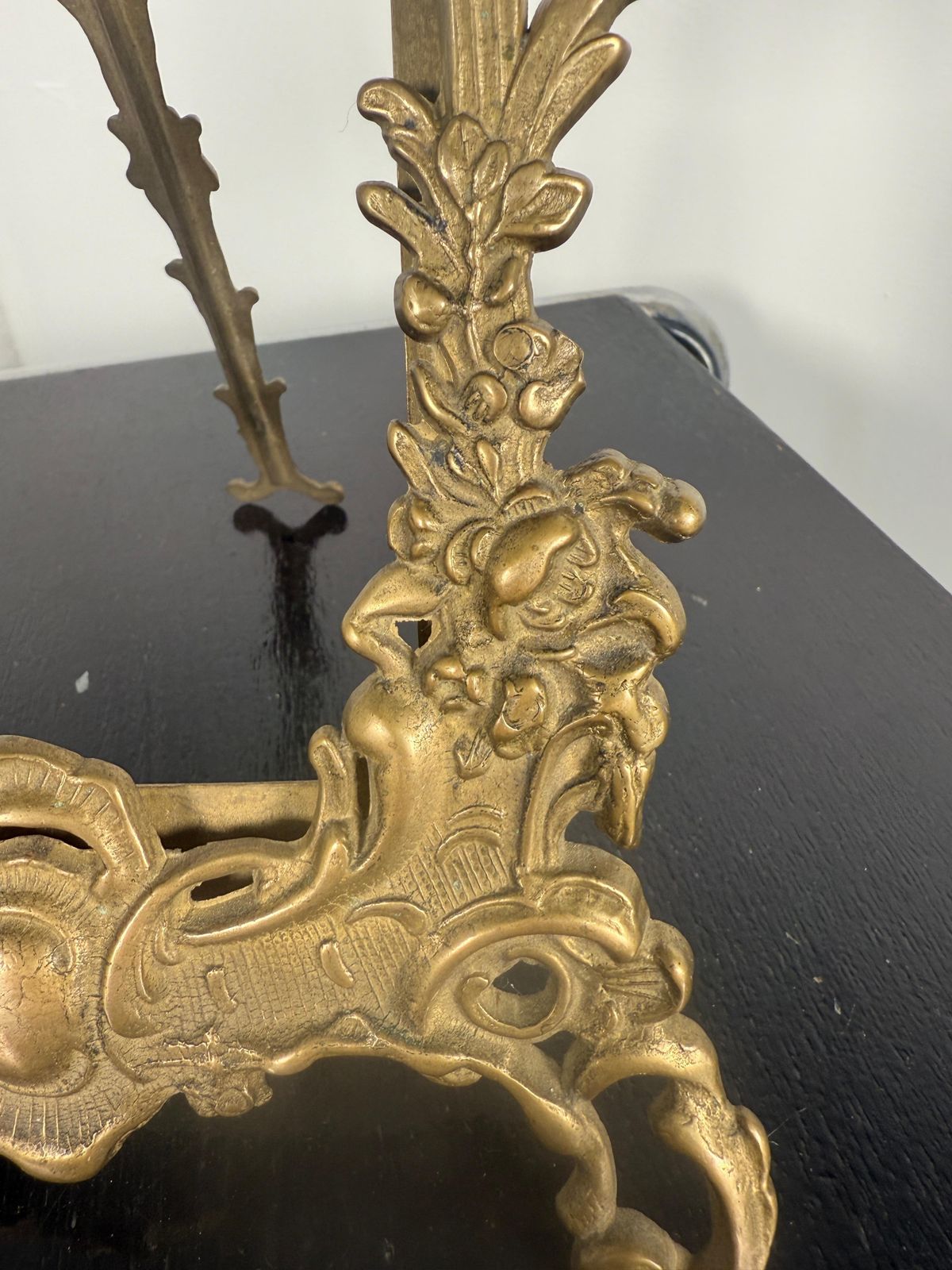 195.0 Art Nouveau Brass Pair Of Photo Frames   France photo