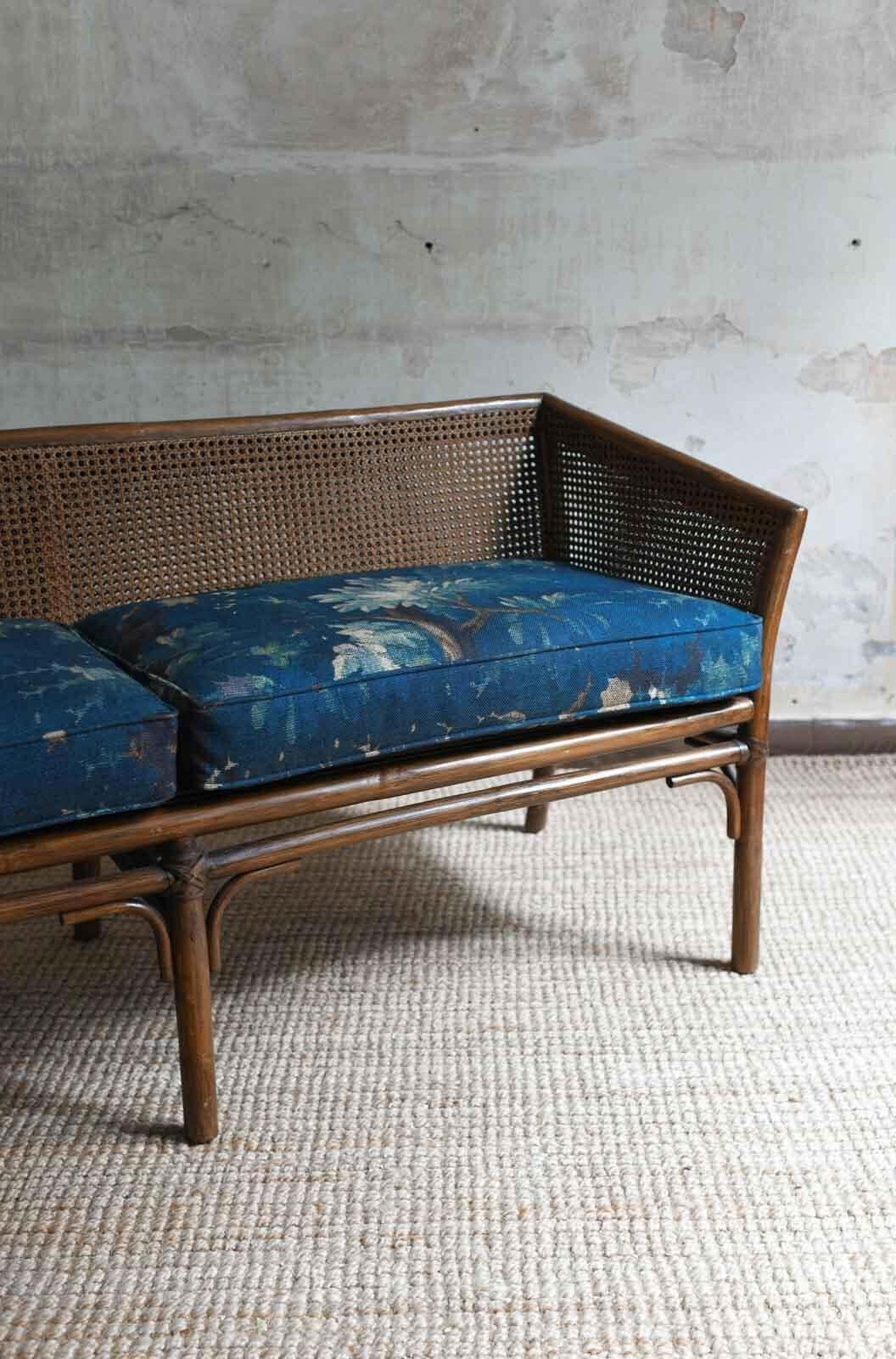photo vinterior Living Room Set In The Style Of Mcguire San Francisco 1970