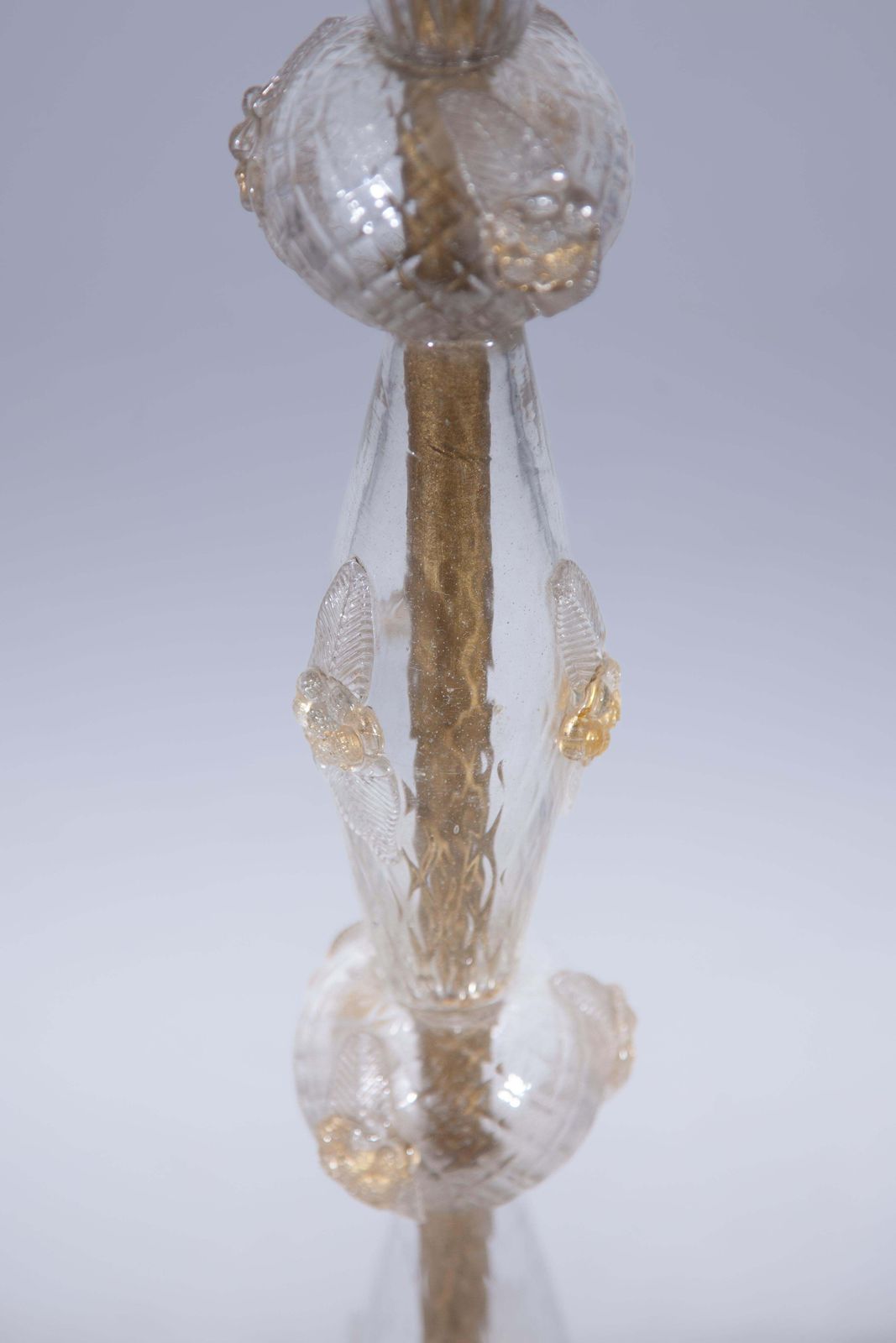 Lighting Art Deco Murano Floor Lamp Attributed By Barovier & Toso, 1930s photo