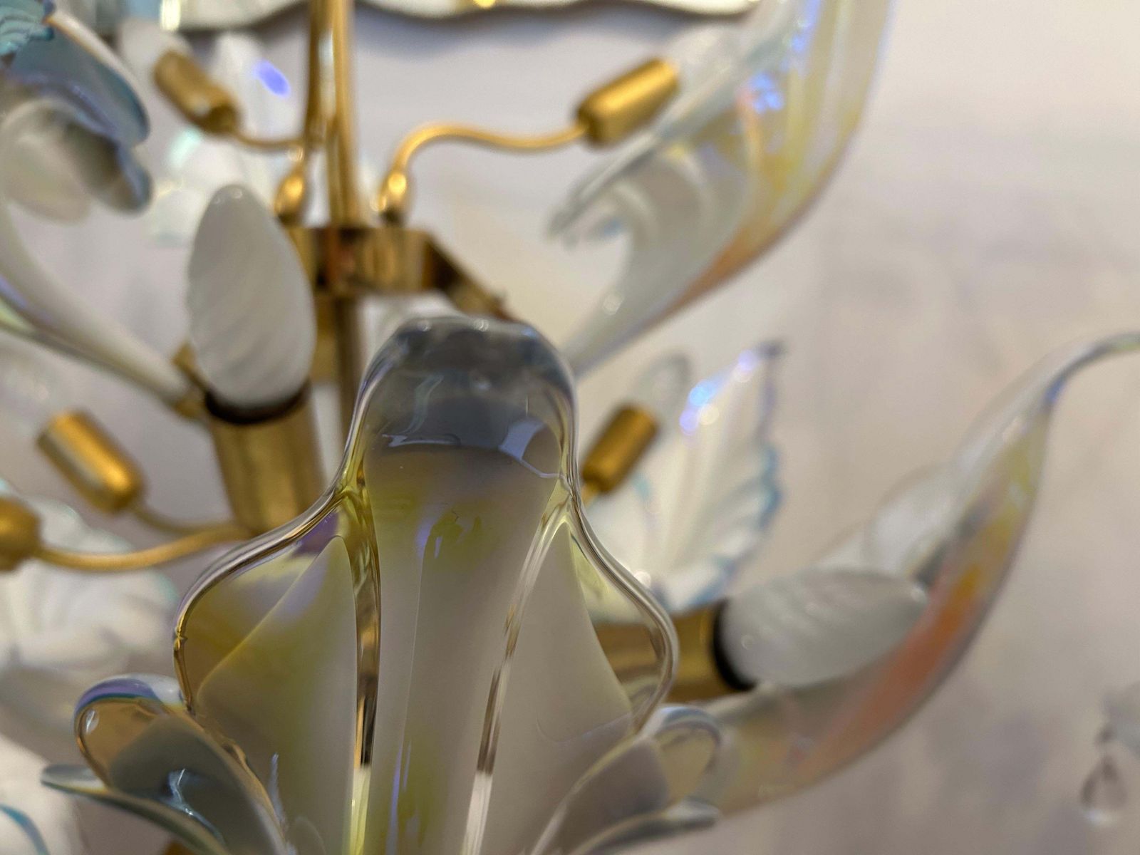Wings Of Freedom, Majestic Murano Chandelier, 1980's photo furniture
