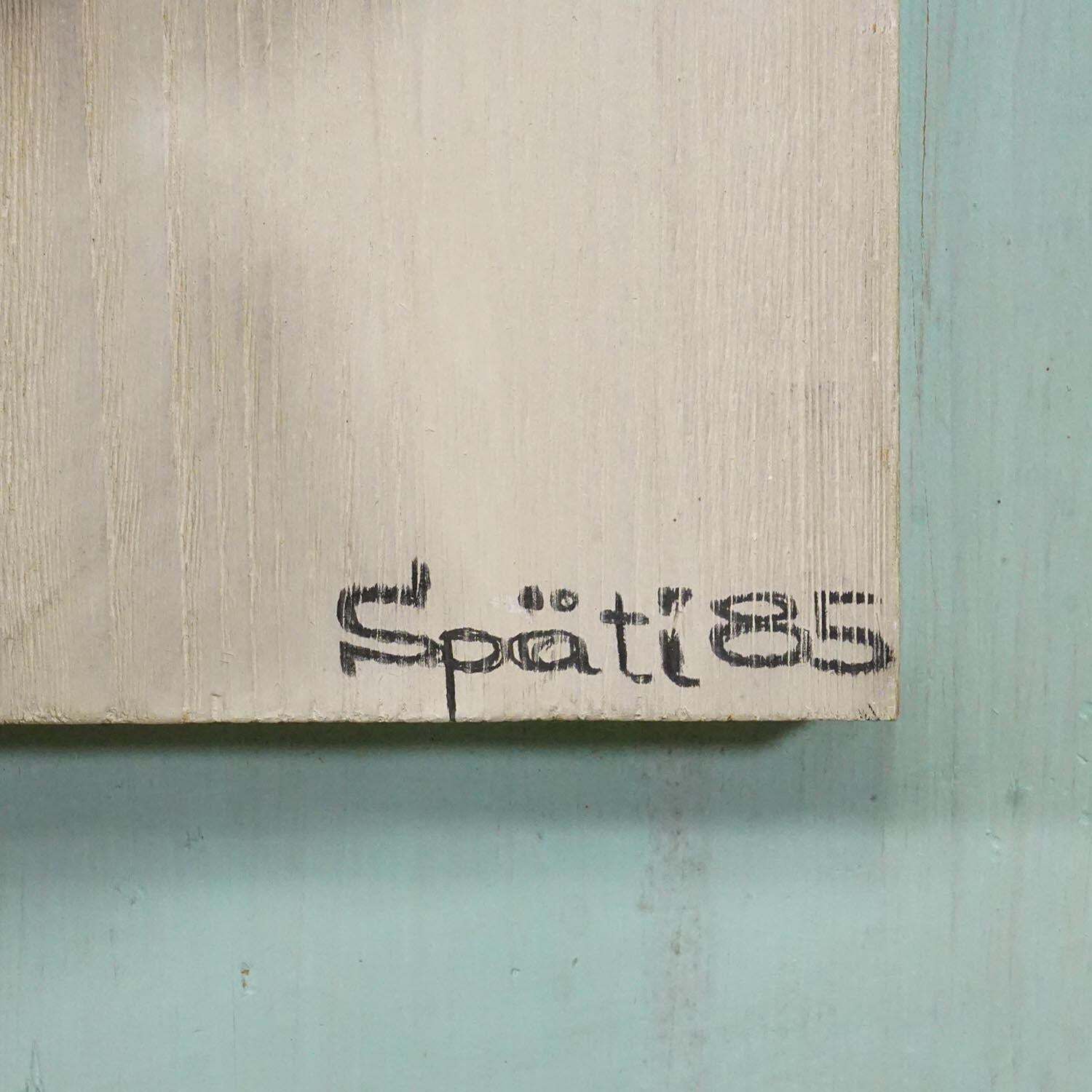 Abstract Mixed Media Art Piece By Urs Spaeti Switzerland 1985 photo 523.0