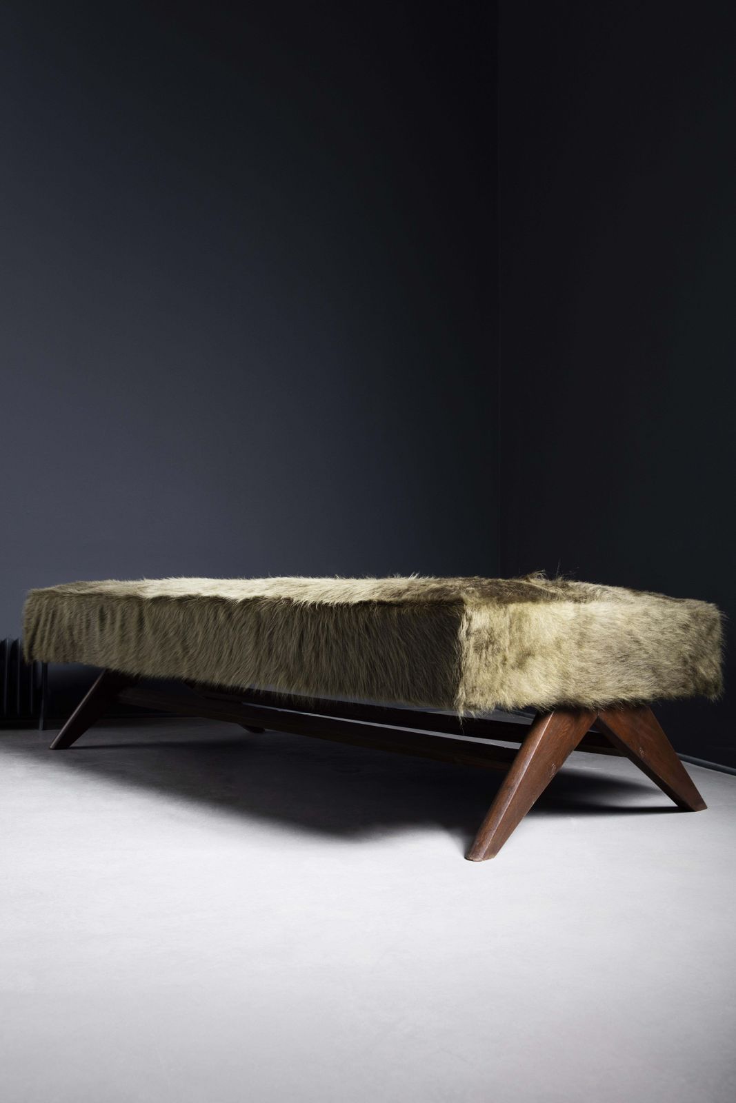 Original Daybed Pj  L 12 A By Pierre Jeanneret For Chandigarh Project, 1950s. photo buy