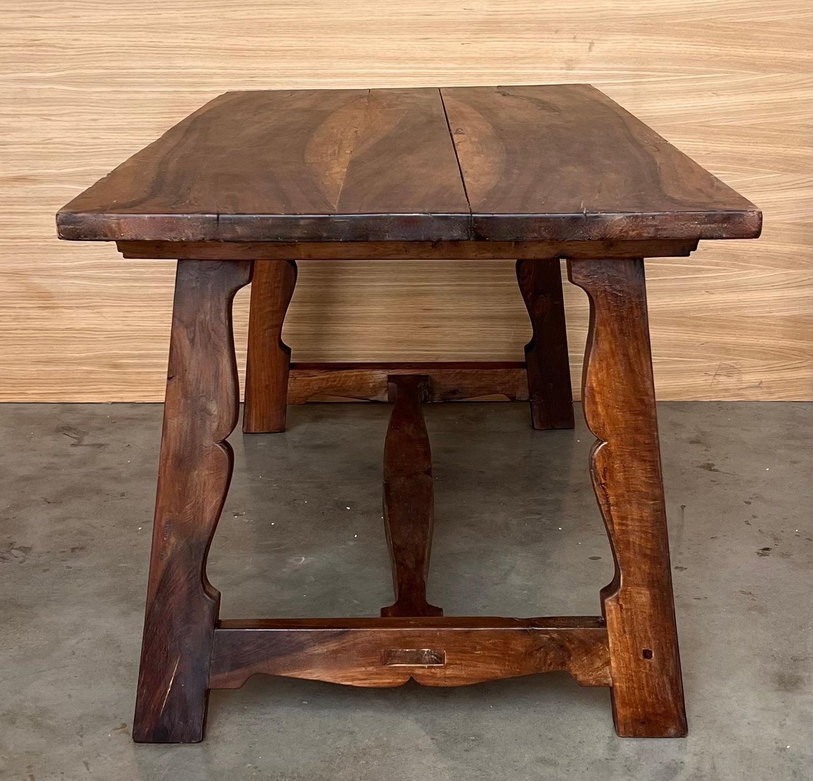 photo furniture Antique Spanish Oak Work Table, 1800s