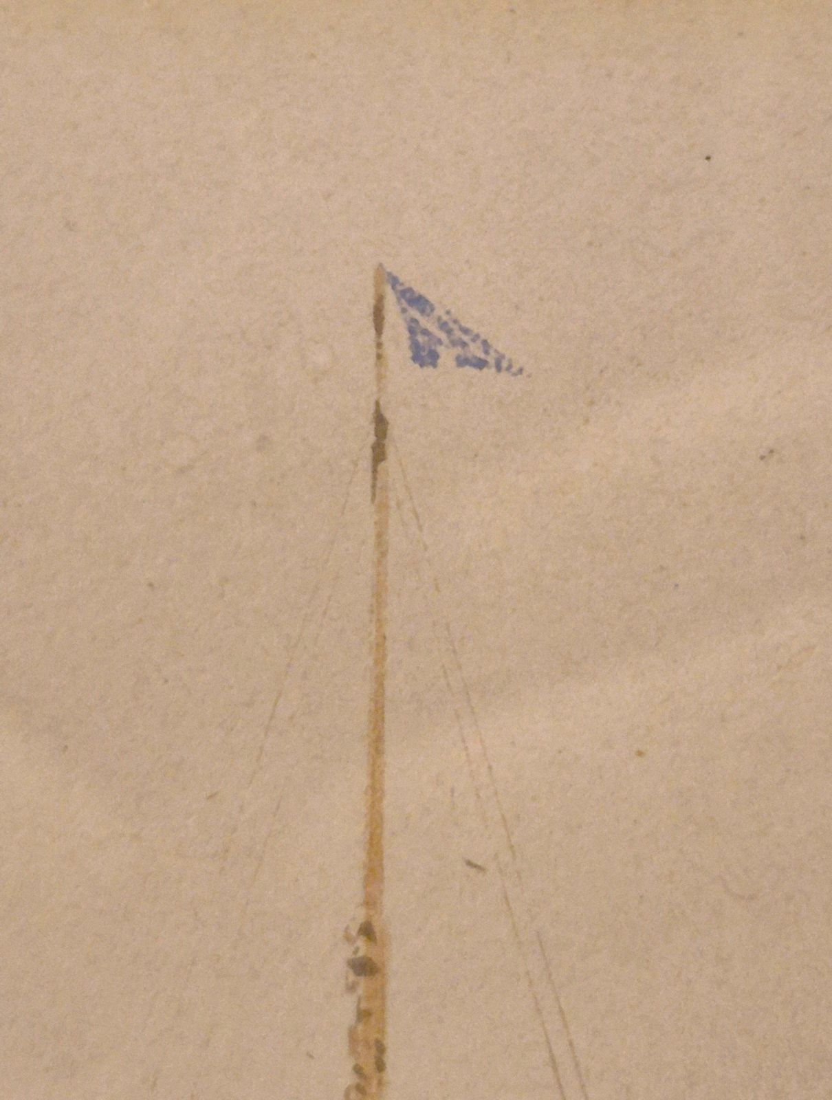 Edoardo De Martino (Italy 1838‑1912), Off The Isle Of Wight, Watercolor, 1863 photo vintage