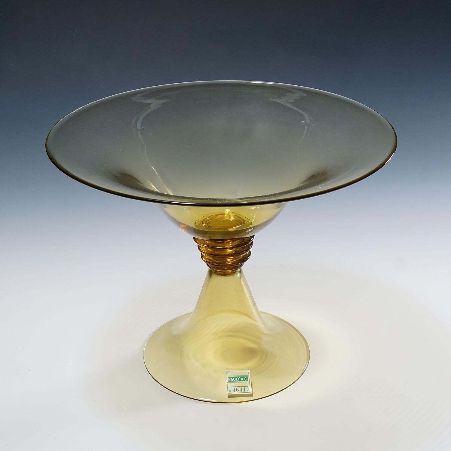 Vetro Soffiato Centerpiece By Guido Balsamo Stella Attr. For Pauli & Cia. C.V.M. photo vinterior
