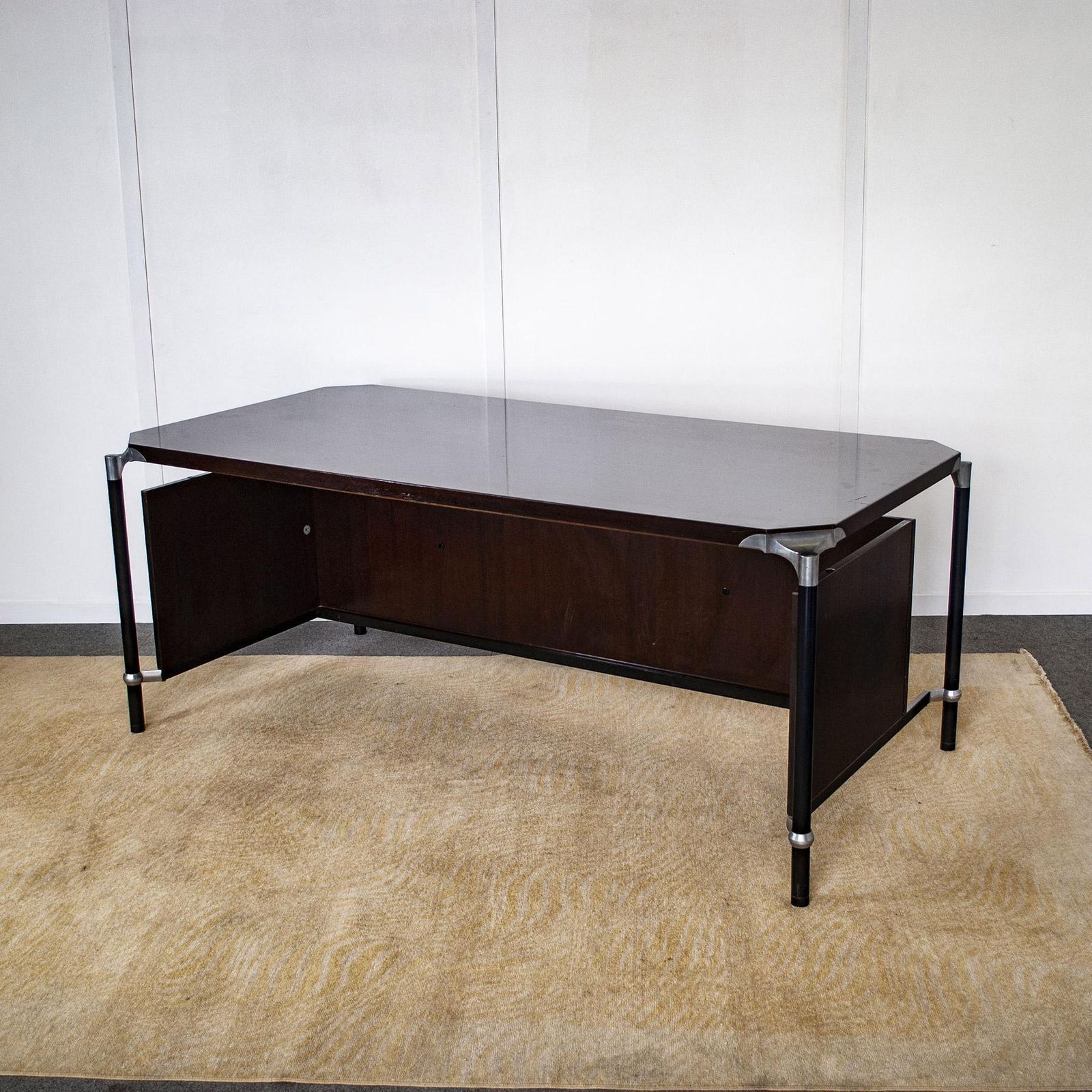 Ico Parisi Desk For Mim Rome From 1960s photo for sale