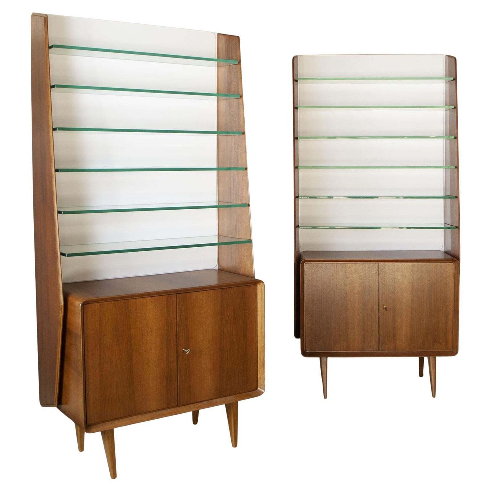Ico Parisi In The Style Set Of Two Cabinet Of 60’s.