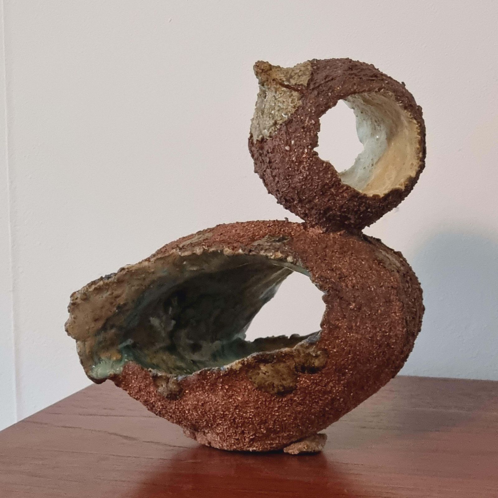 Tyra Lundgren, Sculpture In Stoneware, Sweden 1960s photo furniture