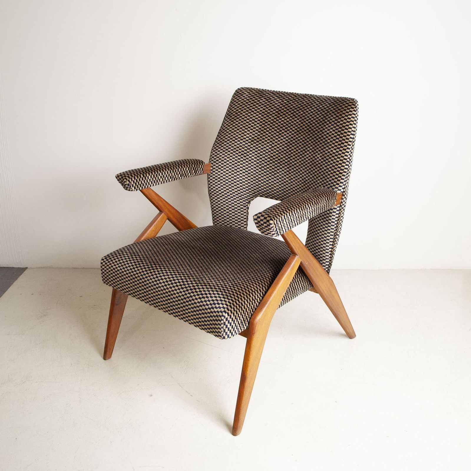 Antonino Gorgone Italian Midcentury Armchairs photo for sale