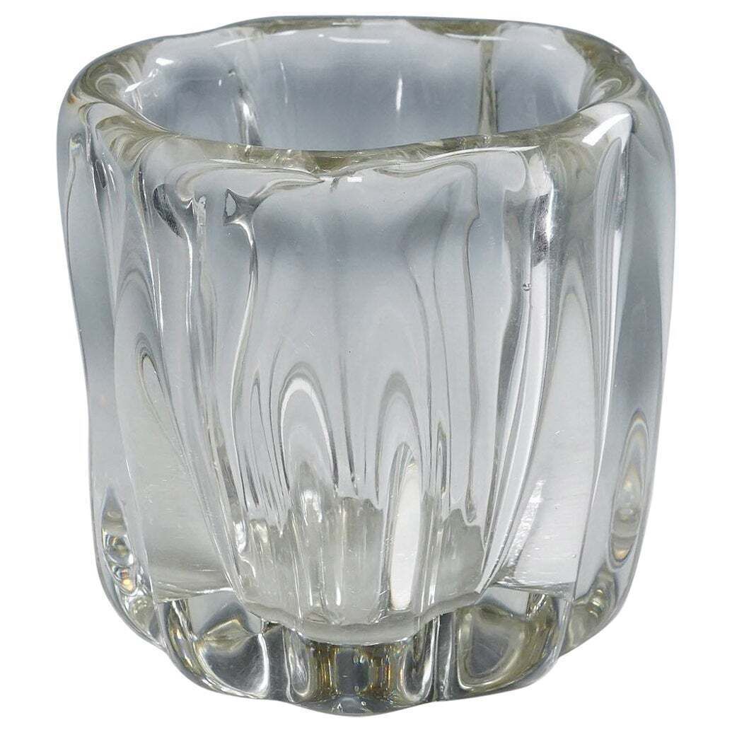 Stump Of A Tree Art Glass Bowl By Tapio Wirkkala For Iittala 1951