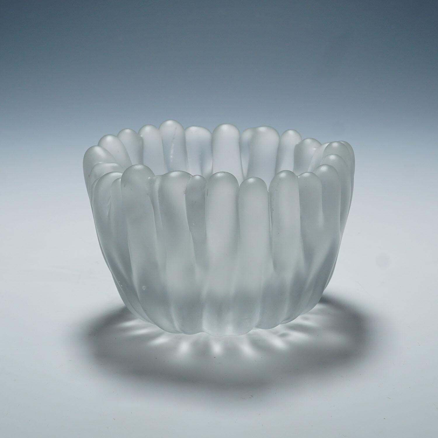 Finger Art Glass Vase By Tapio Wirkkala For Iittala 1951 photo for sale