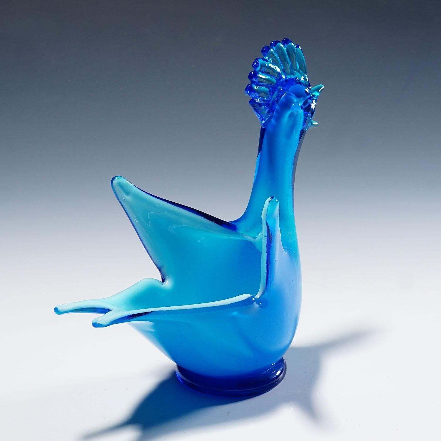 Dino Martens For Aureliano Toso Rooster Sculpture 1952 photo Kunst