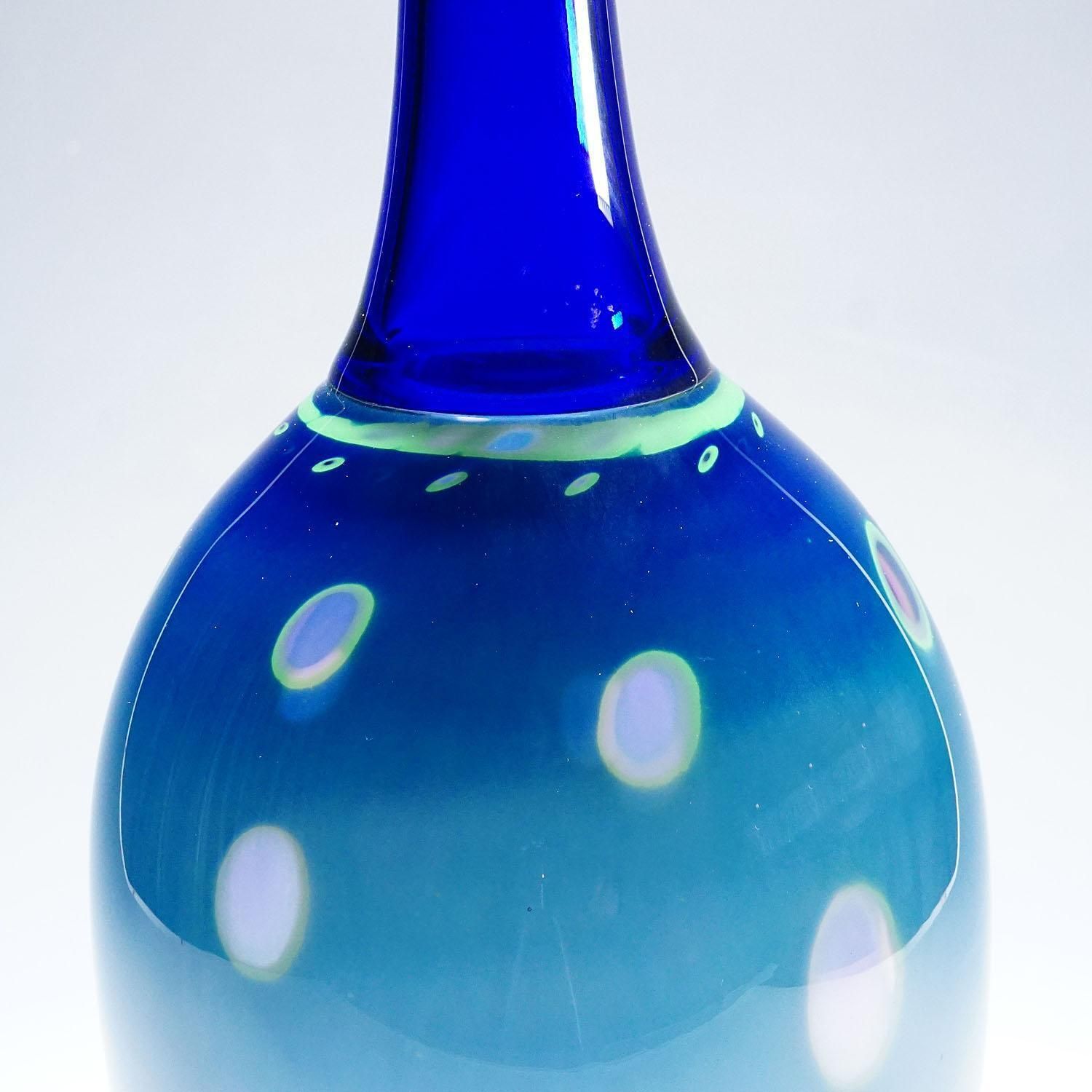 Large Art Glass Vase By Wilke Adolfsson photo Home Decor