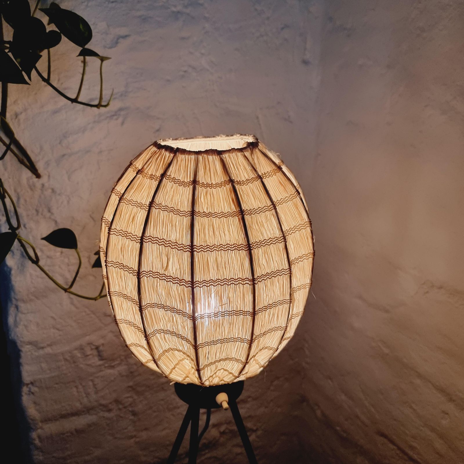 Rare Swedish Tripod Floor Lamp, Scandinavian Modern / Mid Century Modern photo furniture