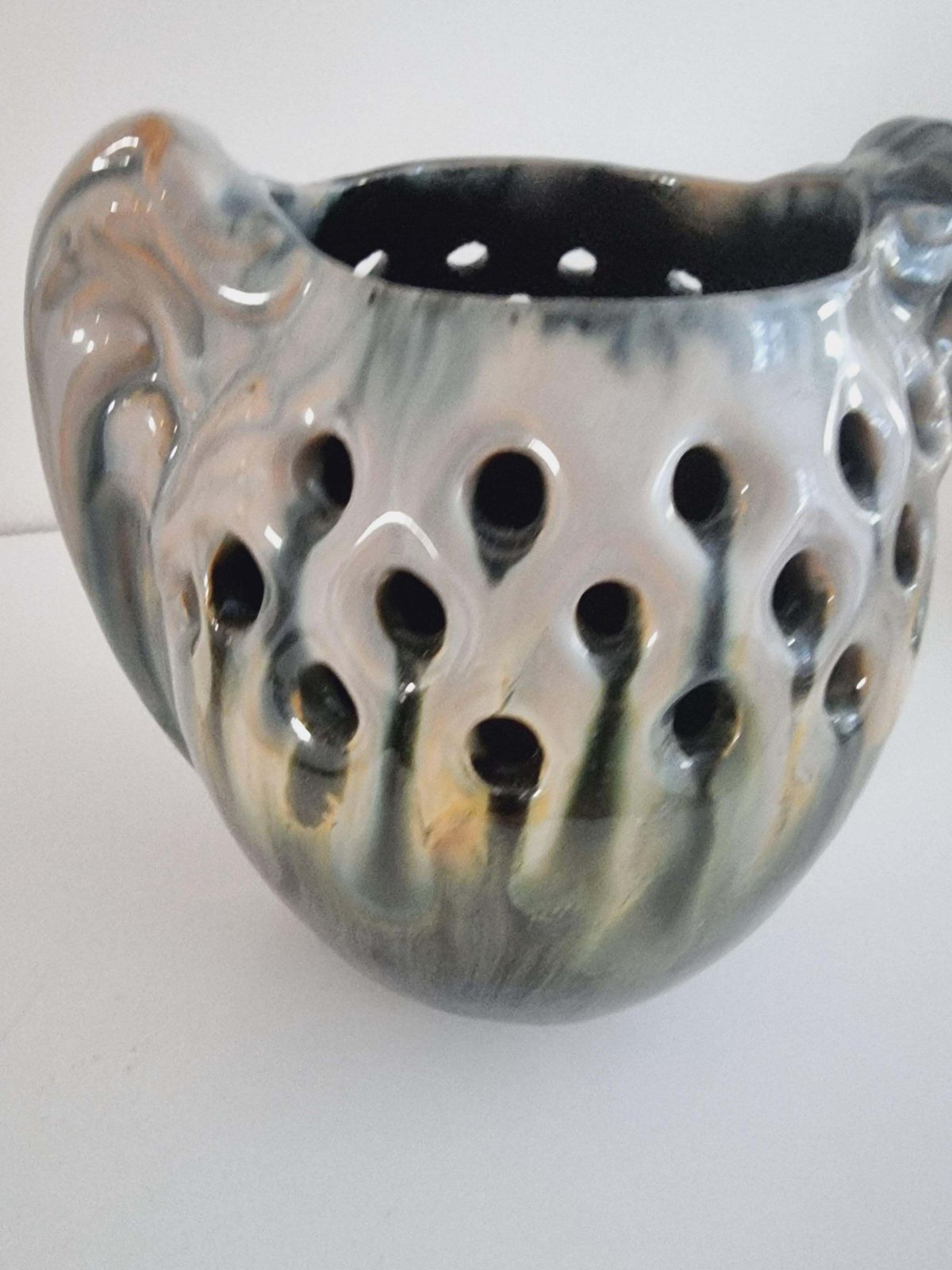 1020.0 Michael Andersen & Son 'Ma&S', Rare Ceramic Vase, Jugend Early 20th C, Denmark photo